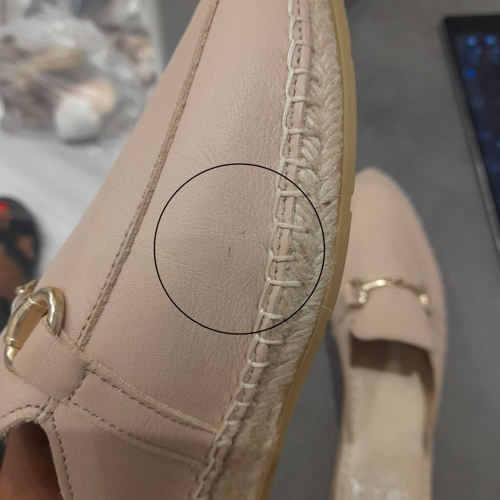 Espadrille Mule in Sand - Outlet - Size 40 - Shoeq