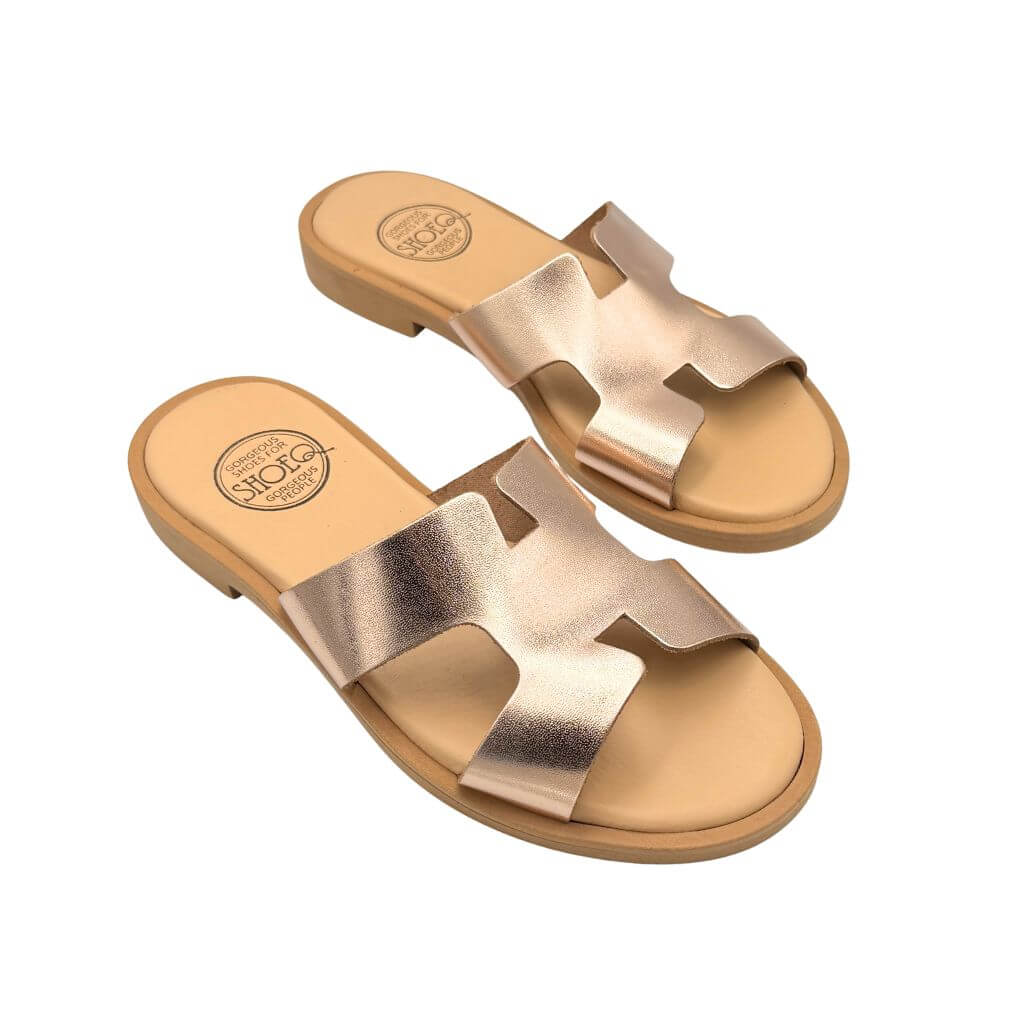 Hania LUXE in Rose Gold - Shoeq