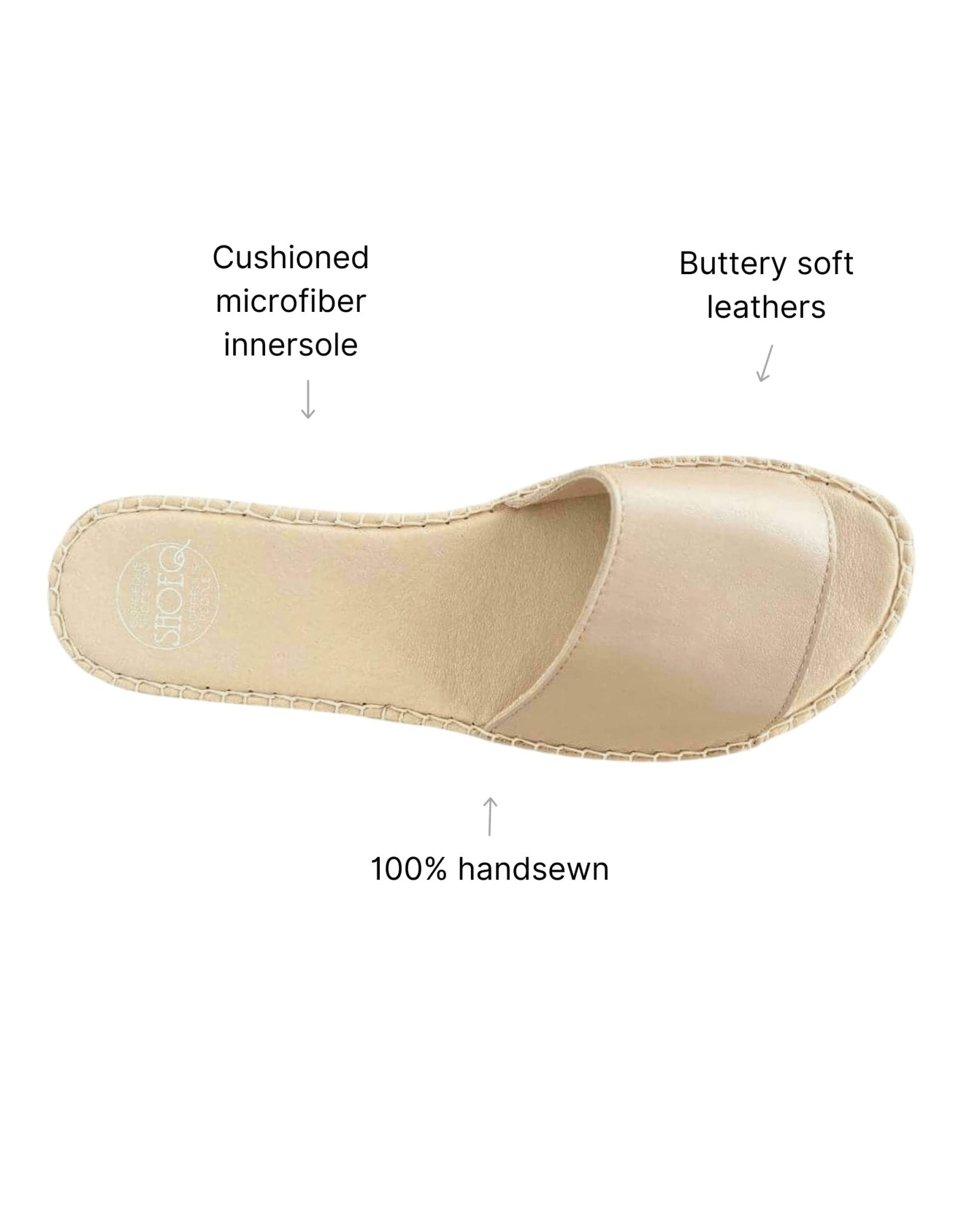 Summer Espadrille in Sand - Shoeq