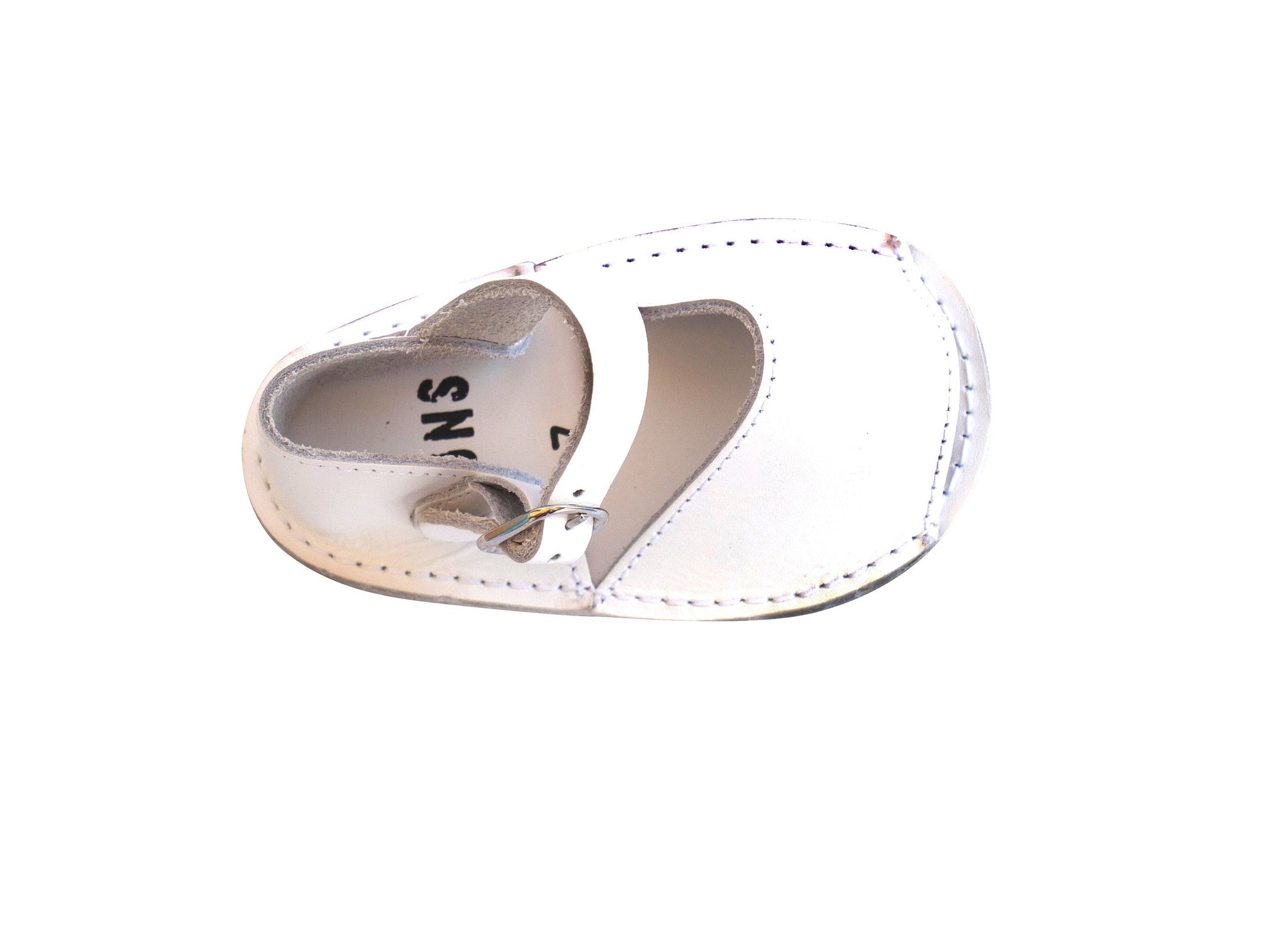 Baby White Leather - Shoeq