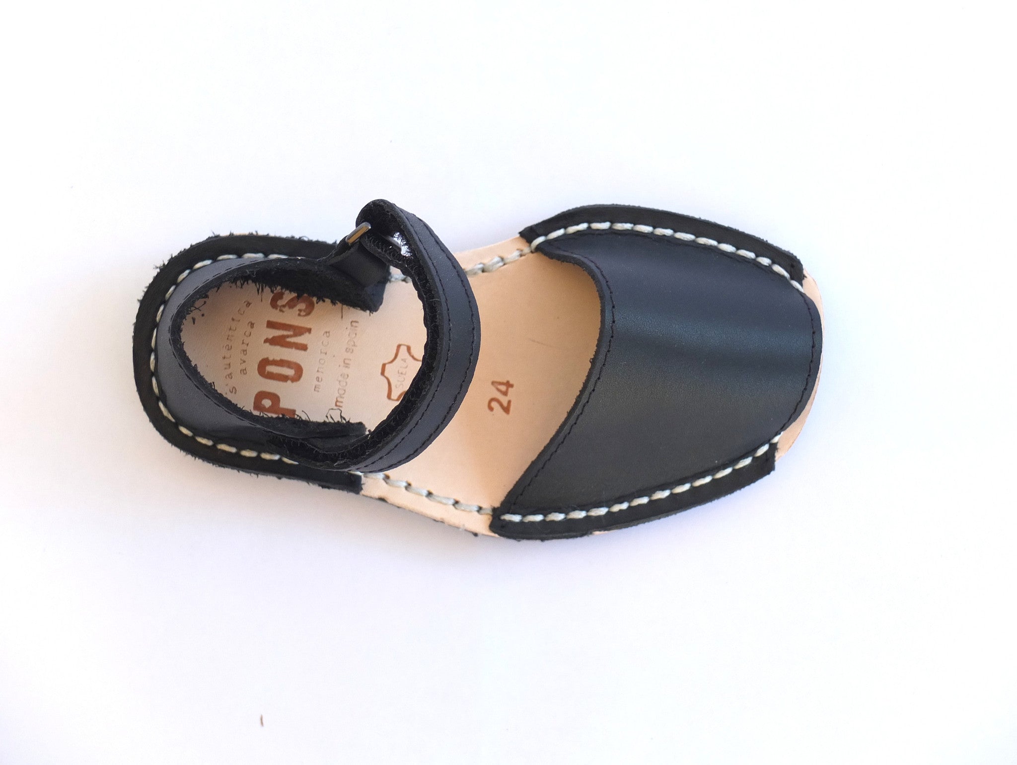 Unisex Black Leather Classic - Shoeq