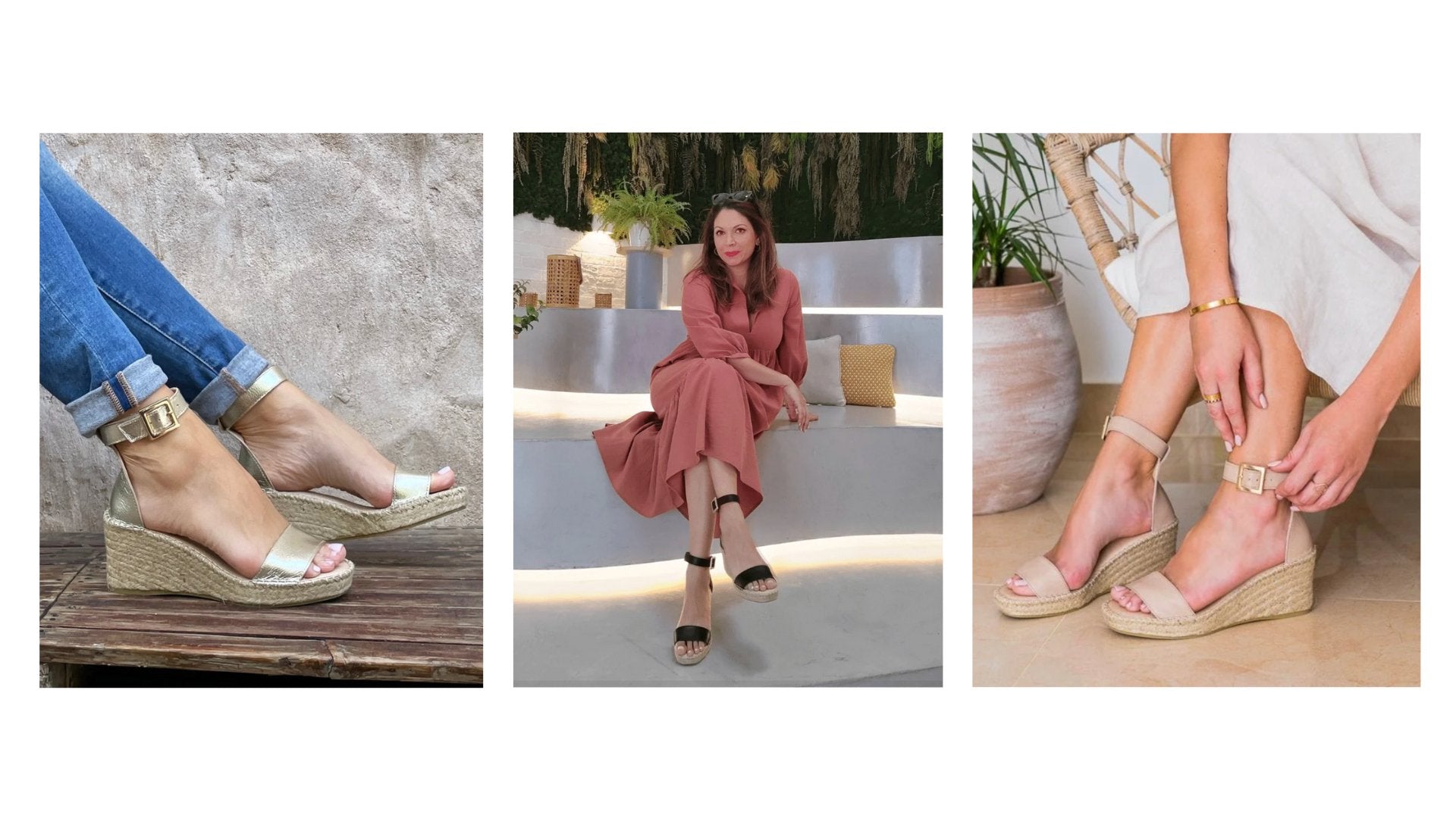 Elevate Your Style with Effortless Grace: Introducing Shoeq's Olivia Espadrille Wedges - Shoeq