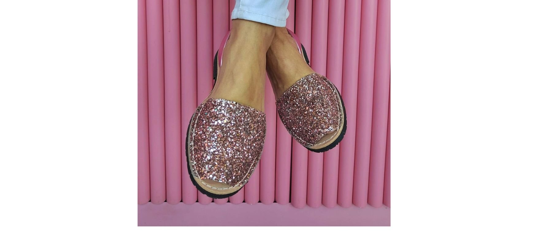 Prepare to Sparkle the Classic Avarca in New Candy Glitters - Shoeq