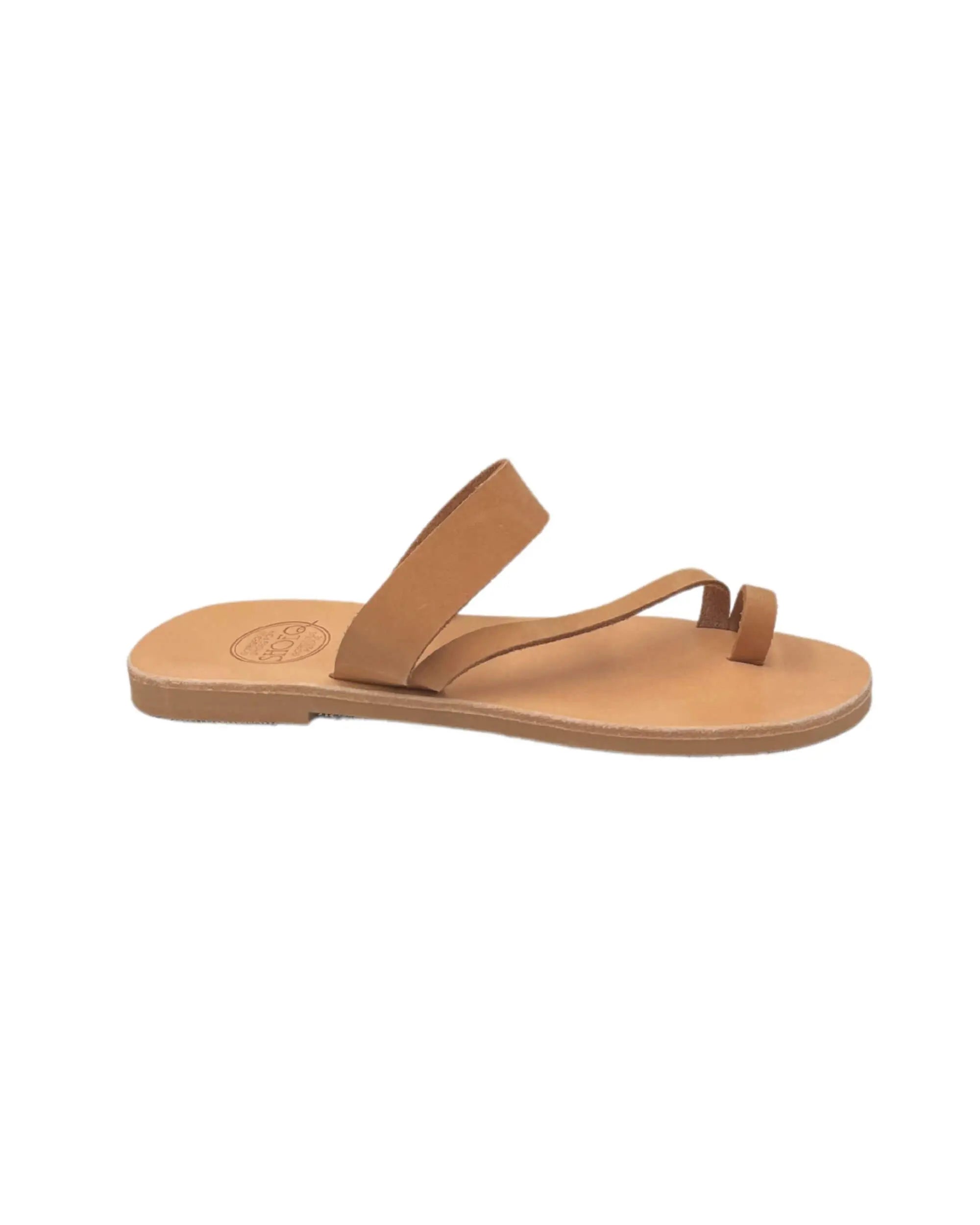 Athena Slide in Caramel