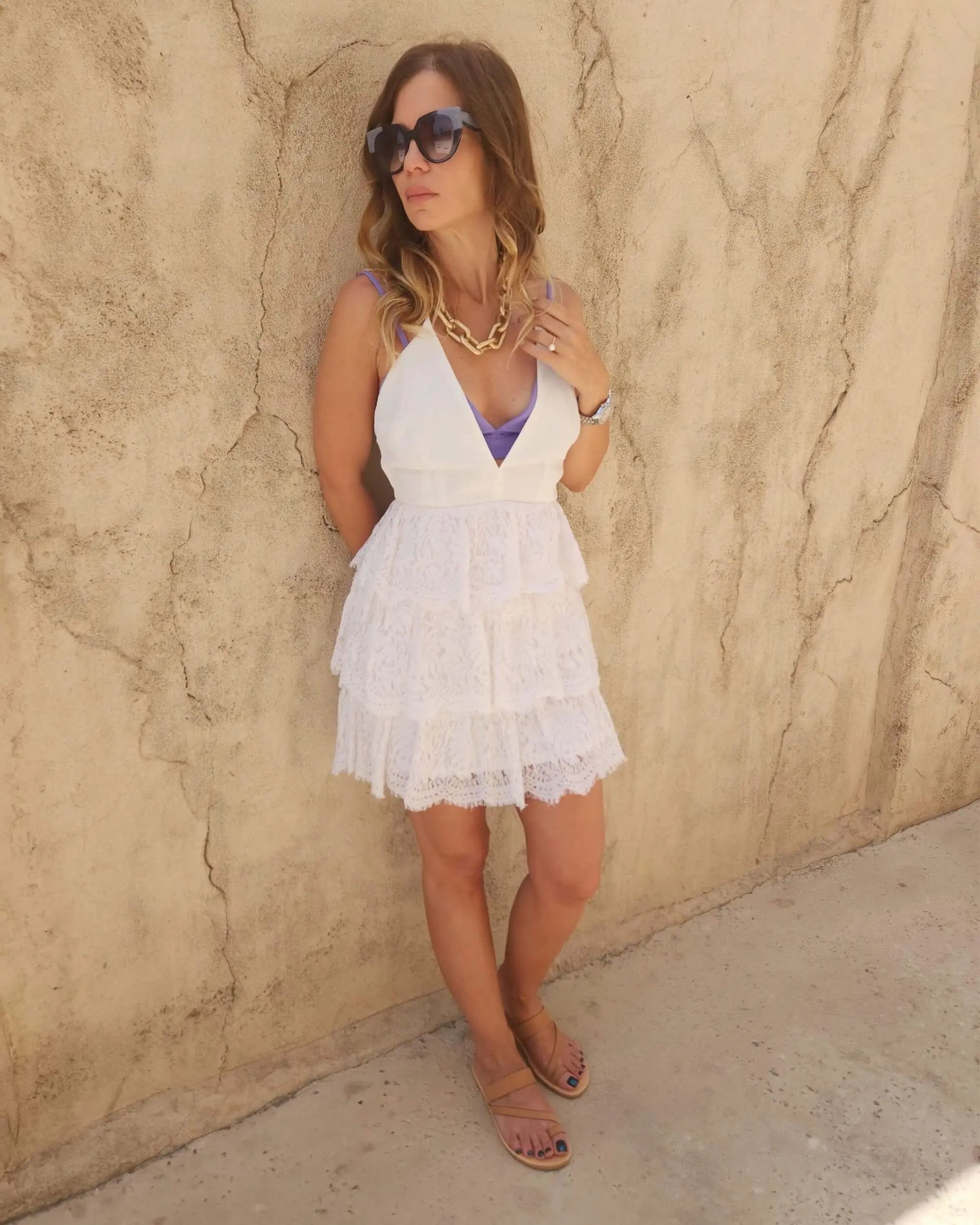 Handcrafted caramel nubuck slides soft suede texture