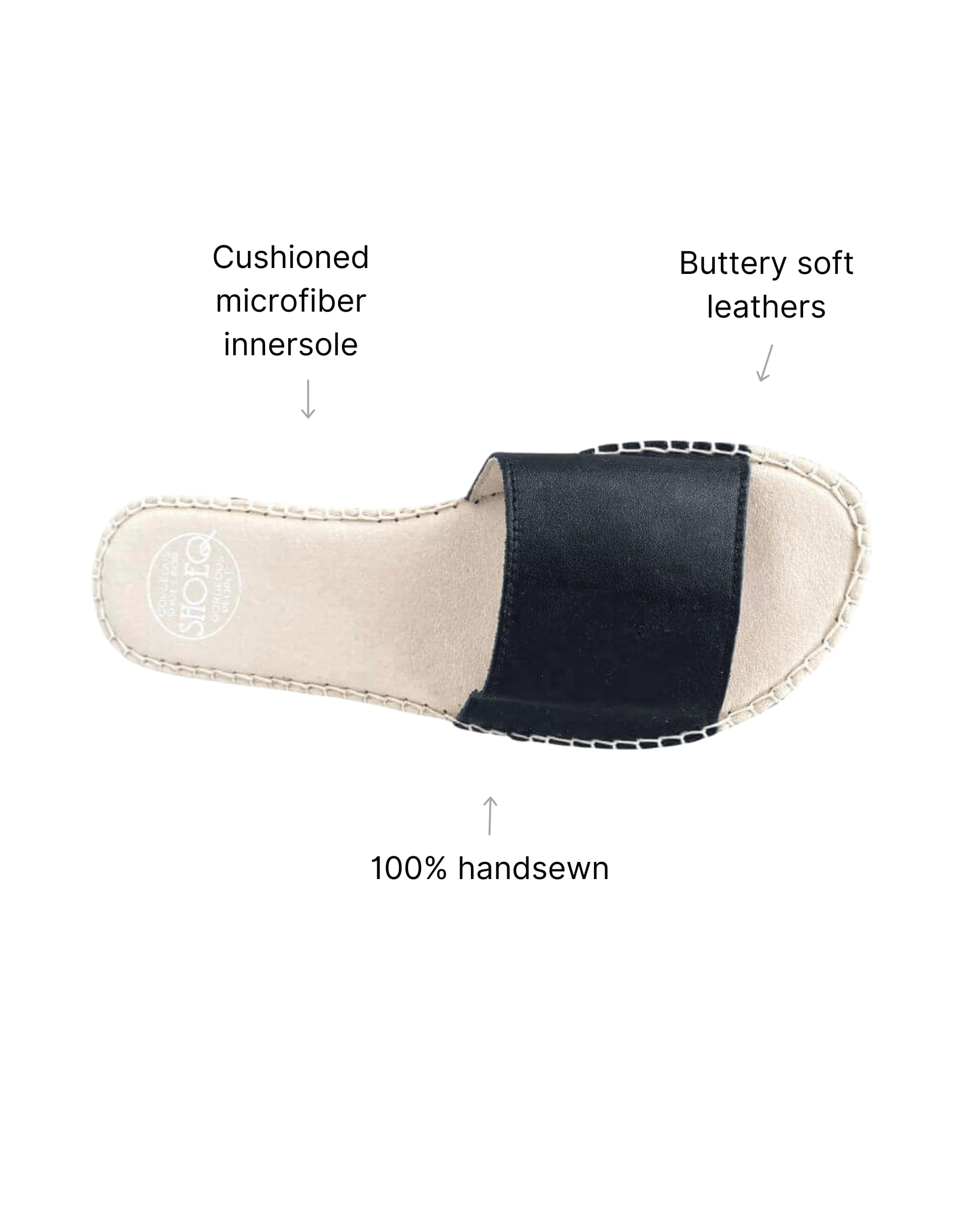 Summer Espadrille in Midnight