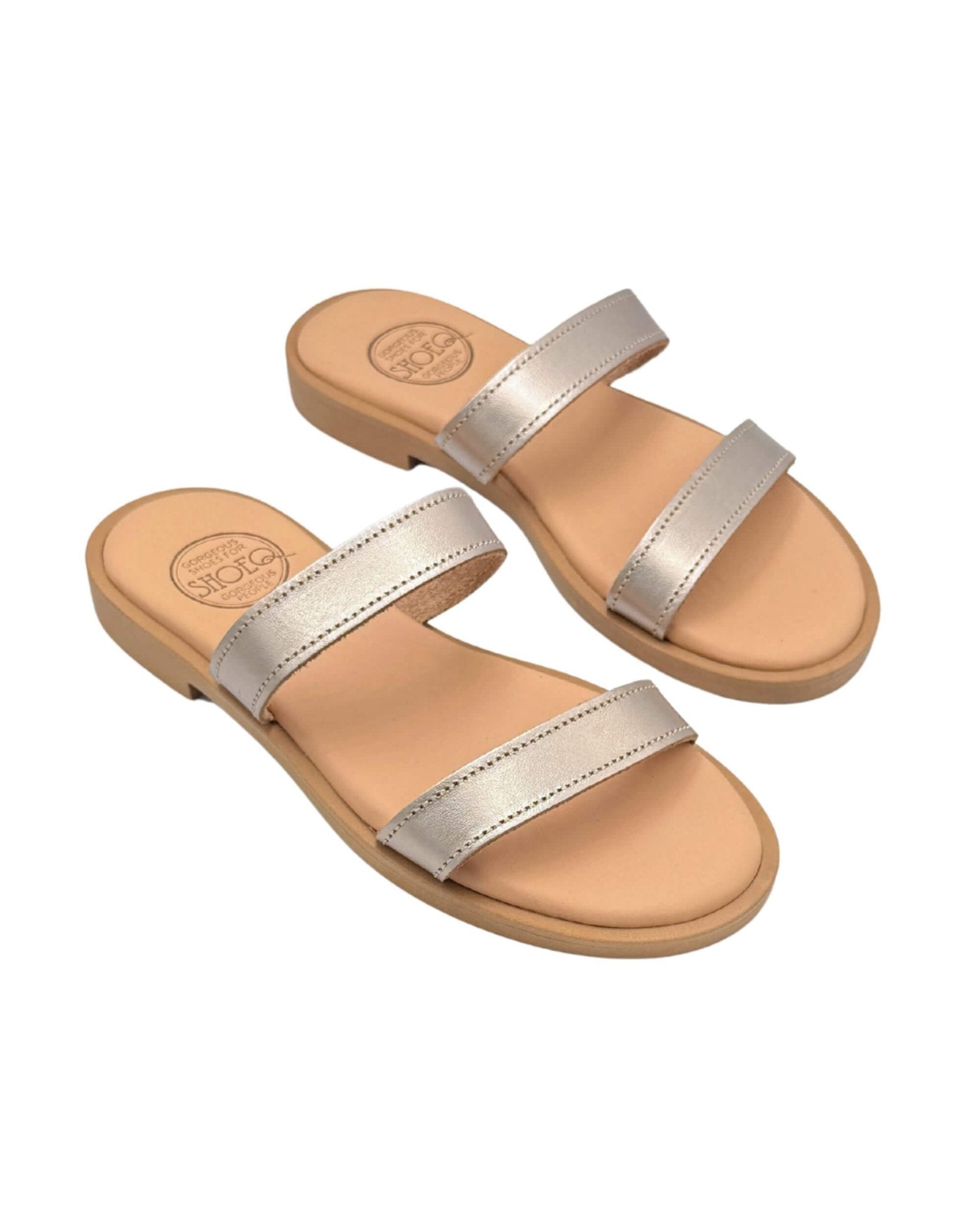 Smart casual Bronze slides Aria Luxe office appropriate Dubai