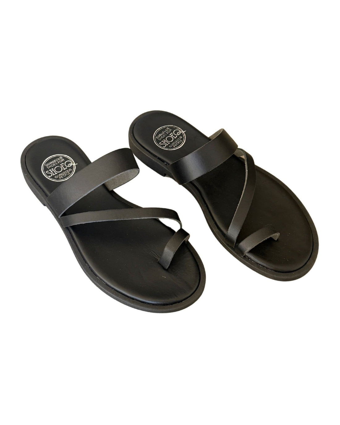 Athena Luxe in Charcoal - Shoeq