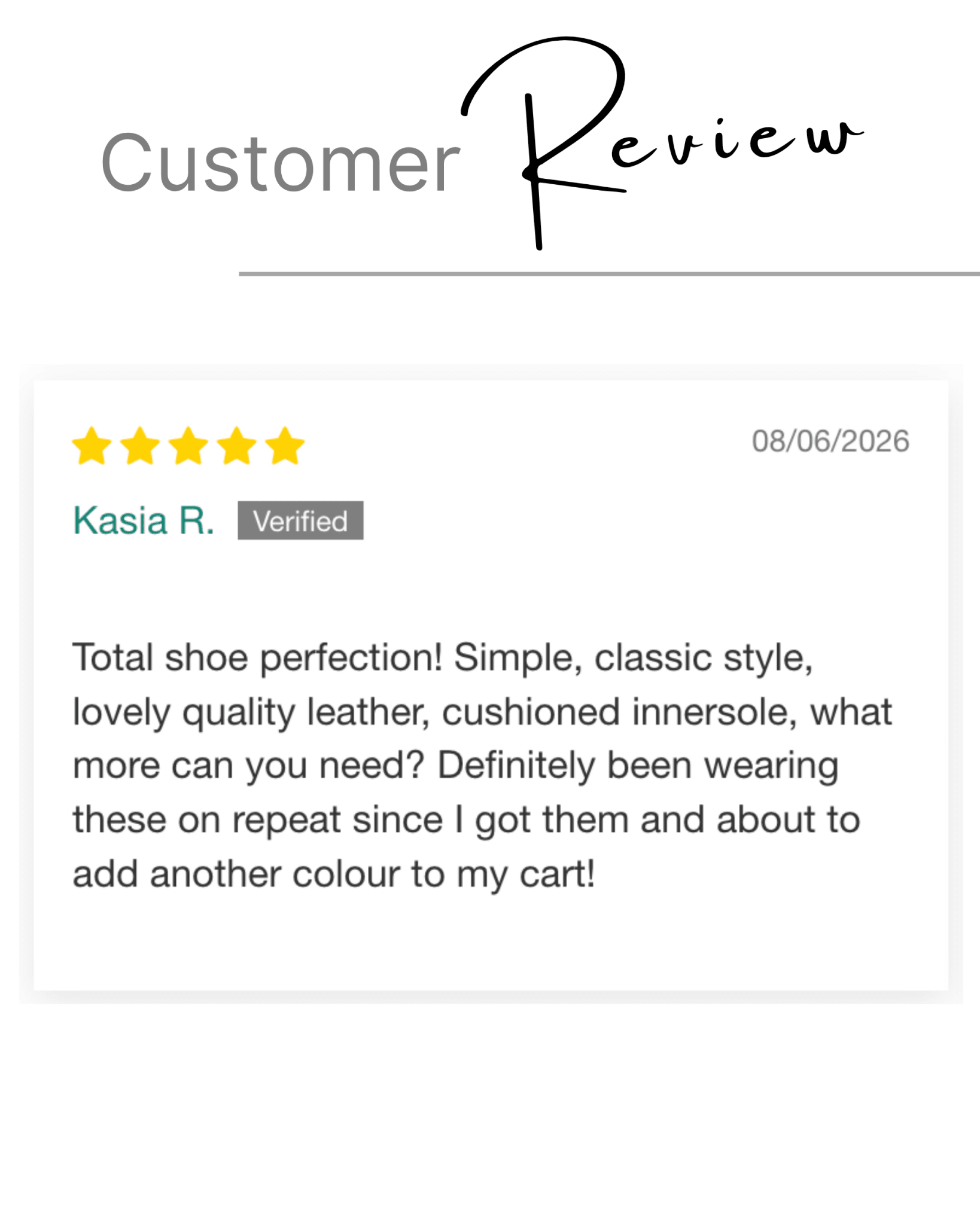 Ava LUXE Charcoal premium leather slide memory foam innersole double stitching customer review - Shoeq
