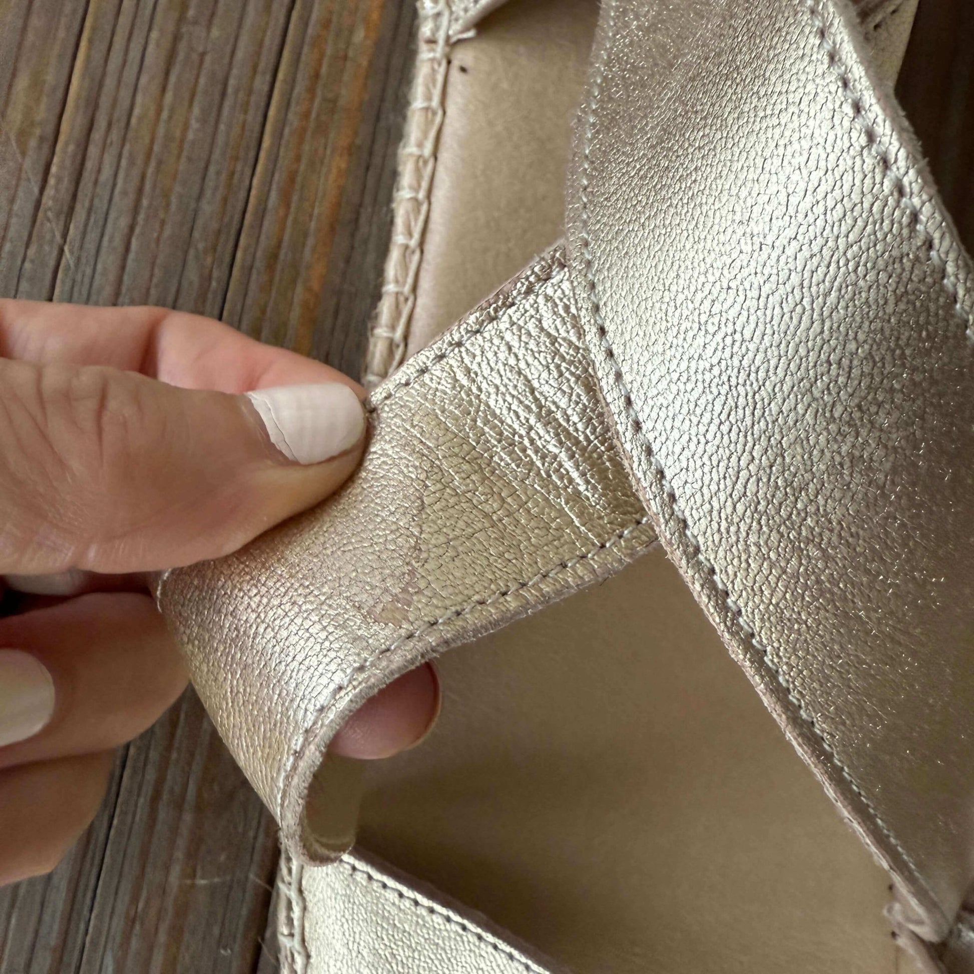 Beach Espadrille in Champagne - Size 41 - Outlet Item - Shoeq