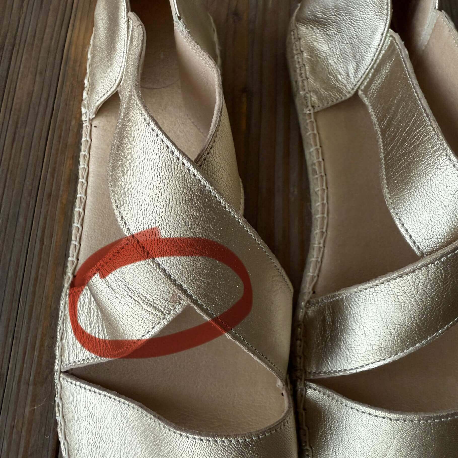 Beach Espadrille in Champagne - Size 41 - Outlet Item - Shoeq