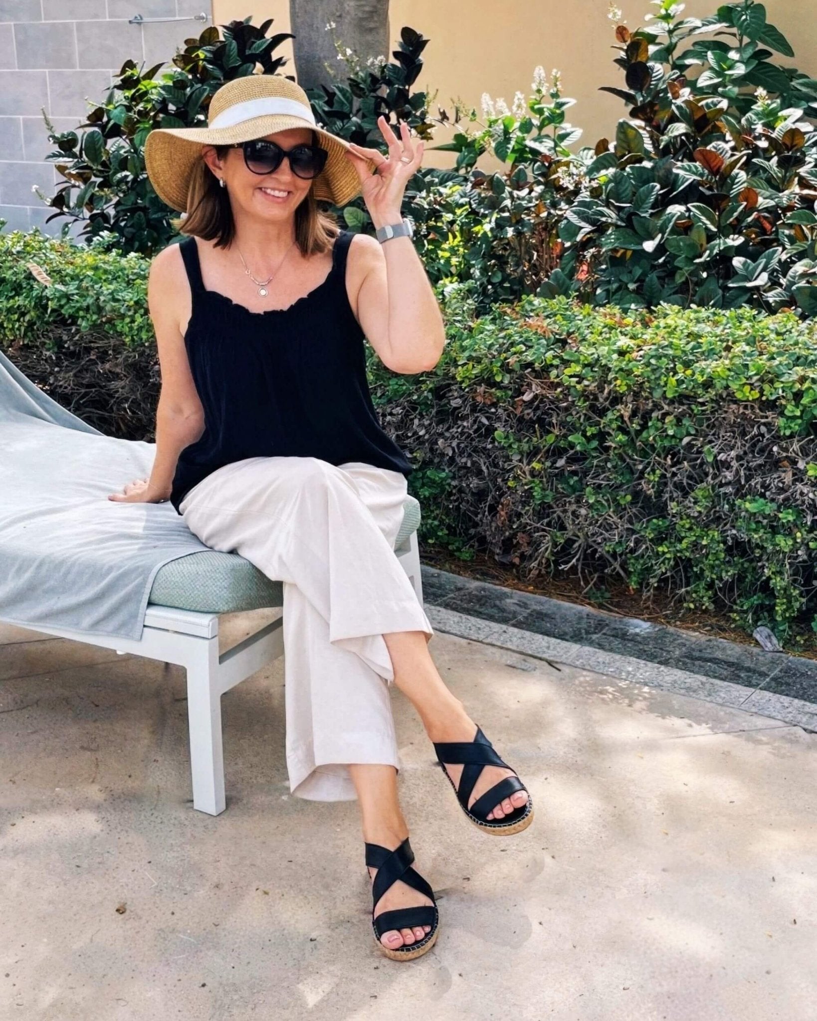 Beach Espadrille in Charcoal - Shoeq
