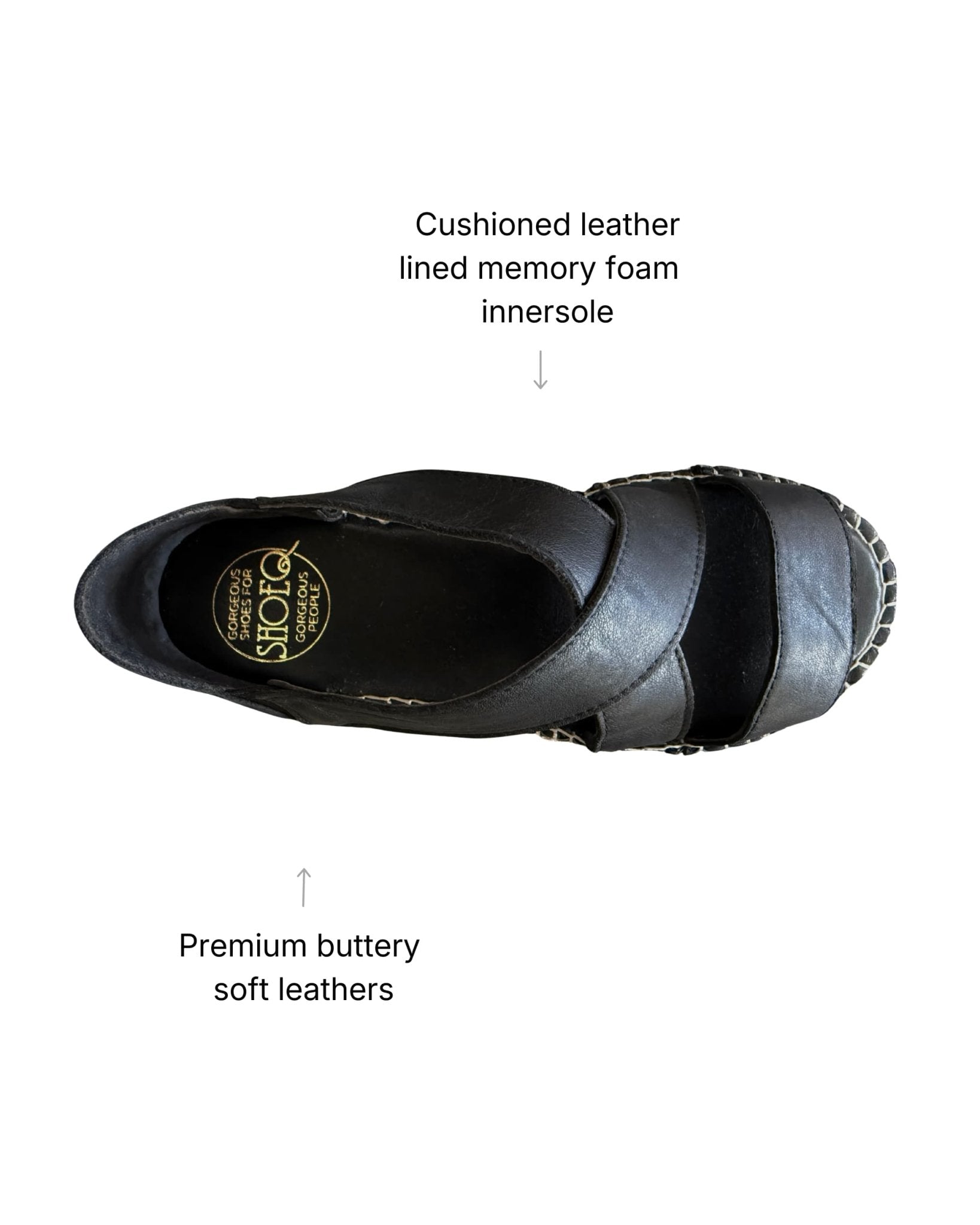 Beach Espadrille in Charcoal - Shoeq