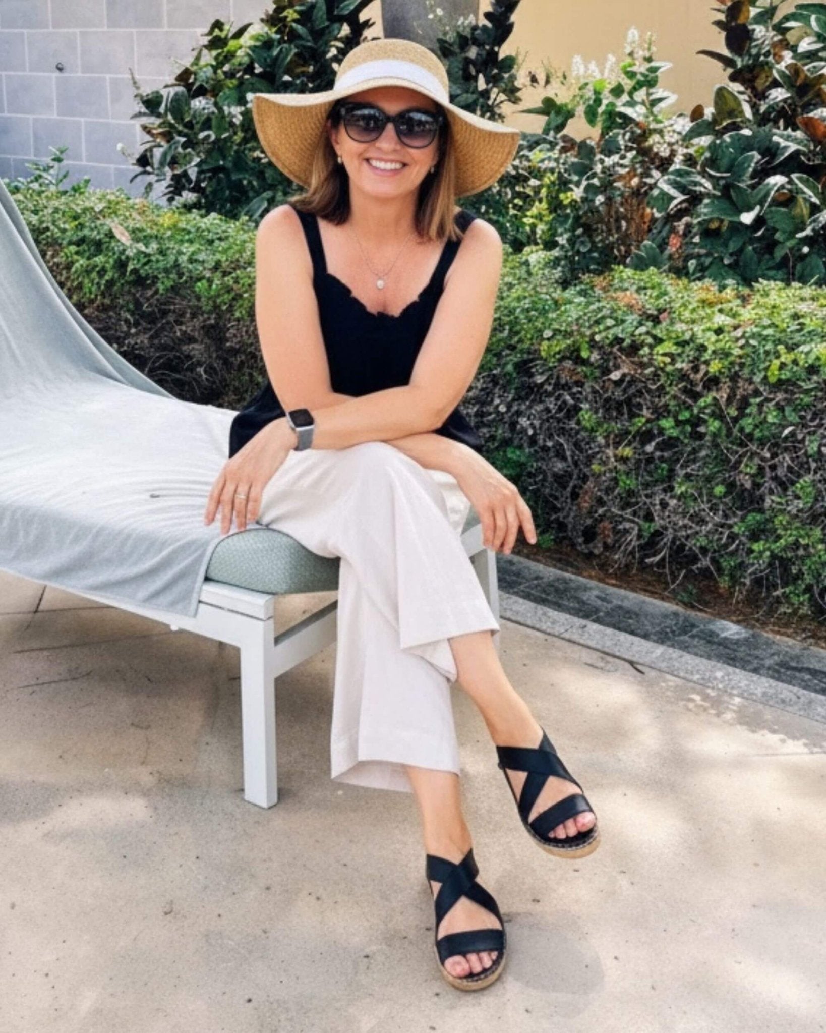 Beach Espadrille in Charcoal - Shoeq