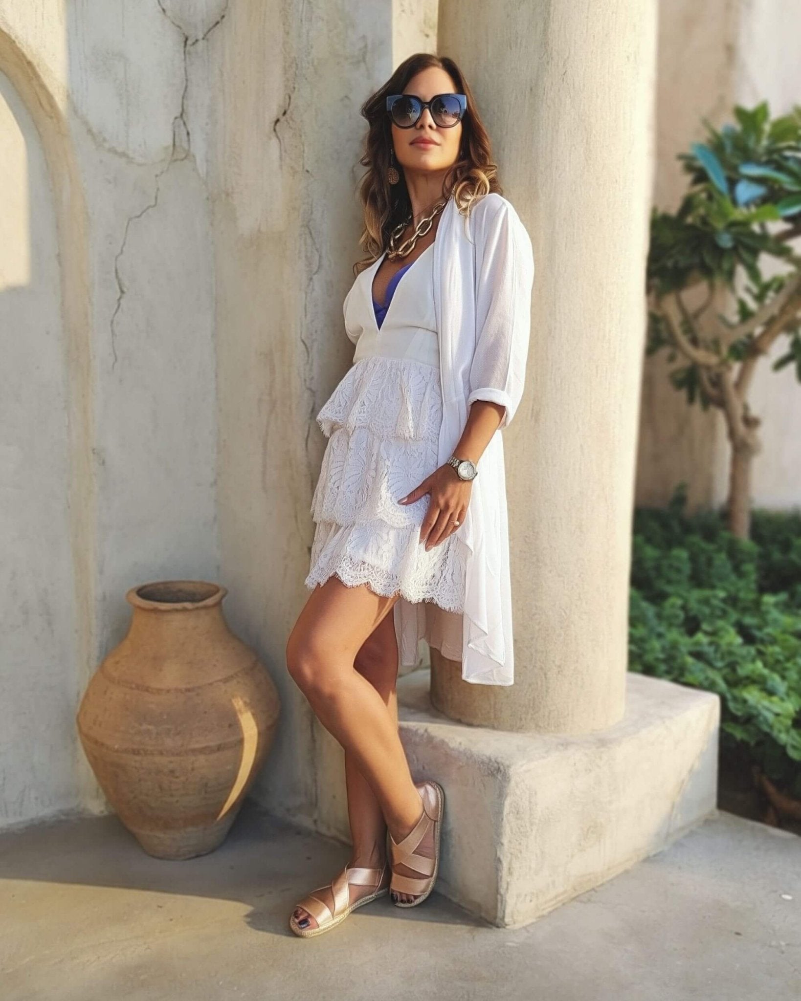 Beach Espadrille in Rose Gold - Shoeq