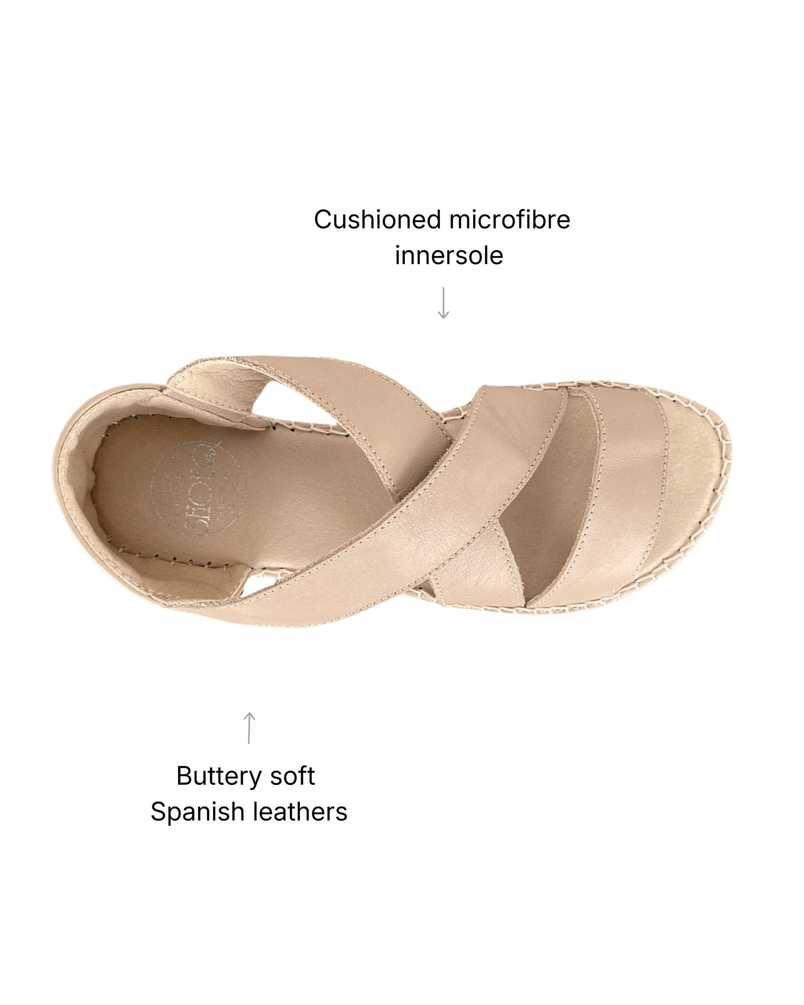 Beach Espadrille in Sand - Shoeq