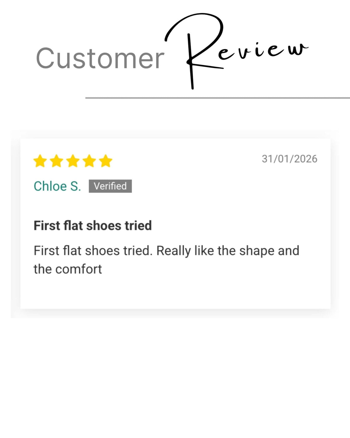 Customer review — Honey tan Classic Avarca, five stars from a verified Shoeq customer (2) | Classic Avarca by Shoeq