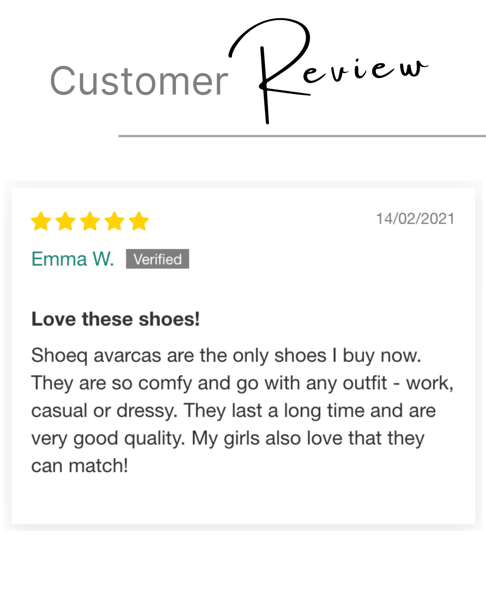 Classic Avarcas in Champagne Customer Review