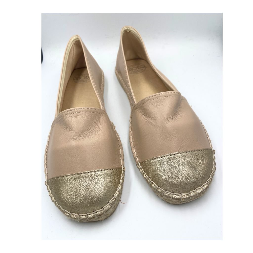 Classic Espadrille in Sandy Champagne Size 41 Outlet Item Shoeq