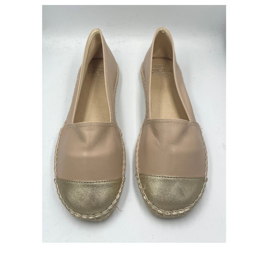 Classic Espadrille in Sandy Champagne - Size 41 - Outlet Item - Shoeq