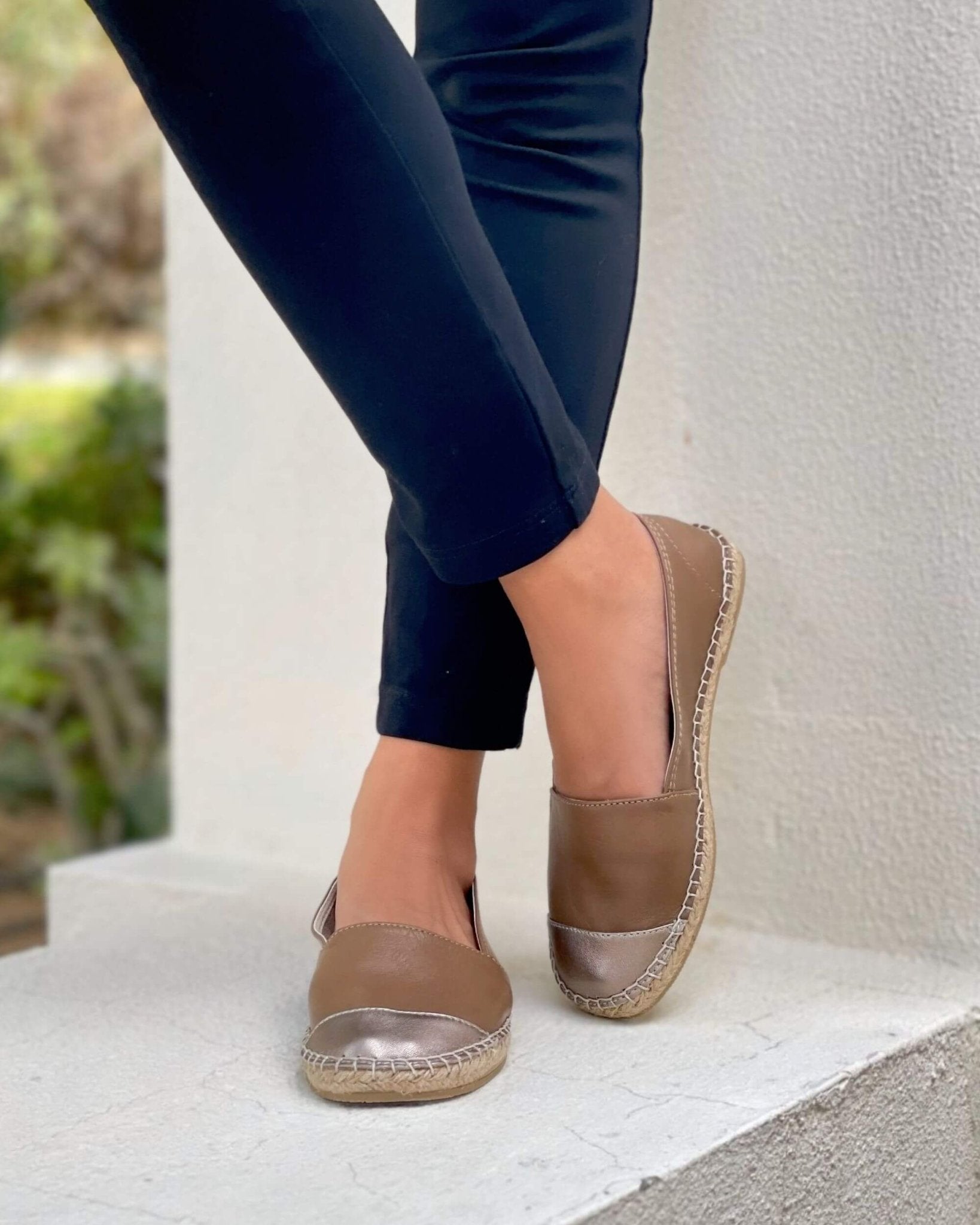 Classic Espadrilles in Bronzed Mocha - Shoeq
