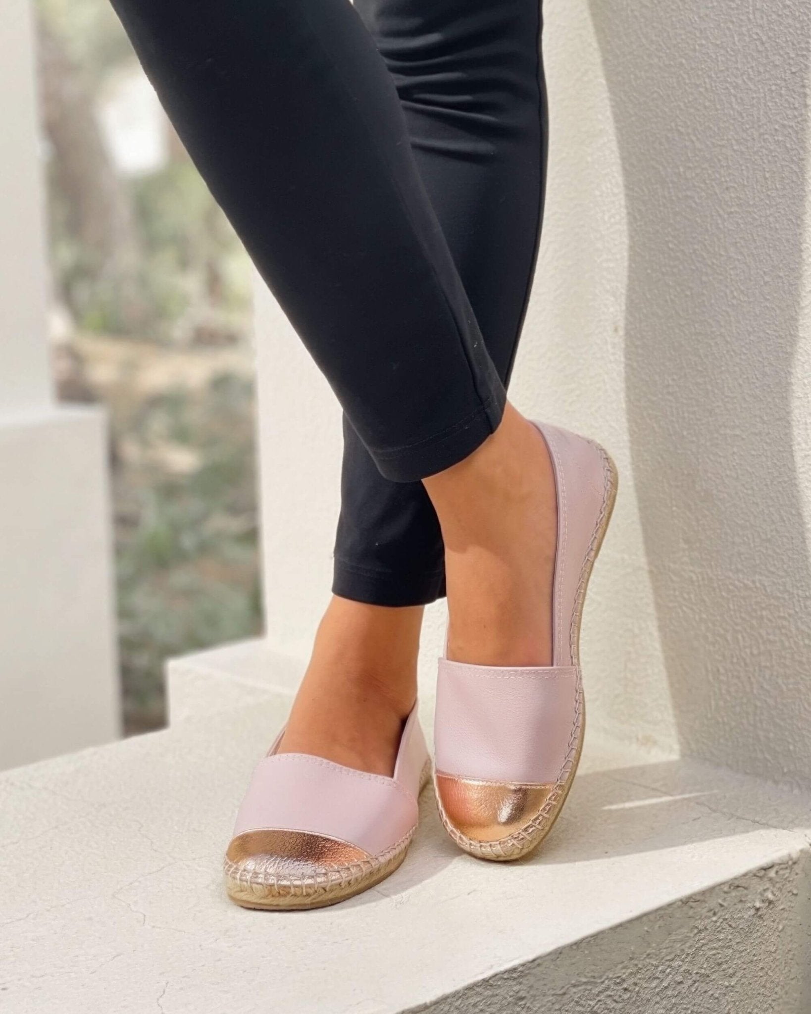 Classic Espadrilles in Rose Blush - Shoeq