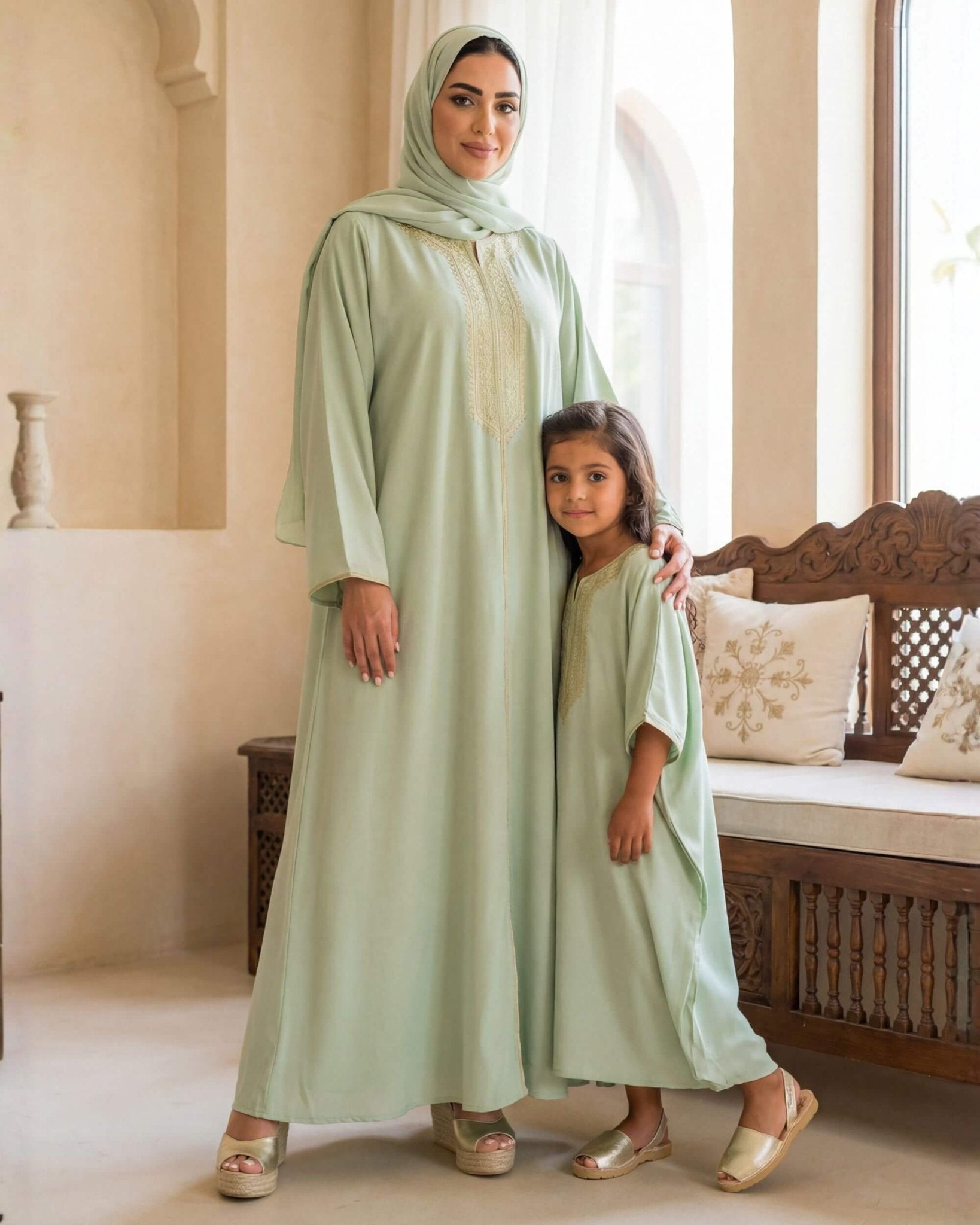 Girls Classic Avarca in Champagne Metallic - Shoeq