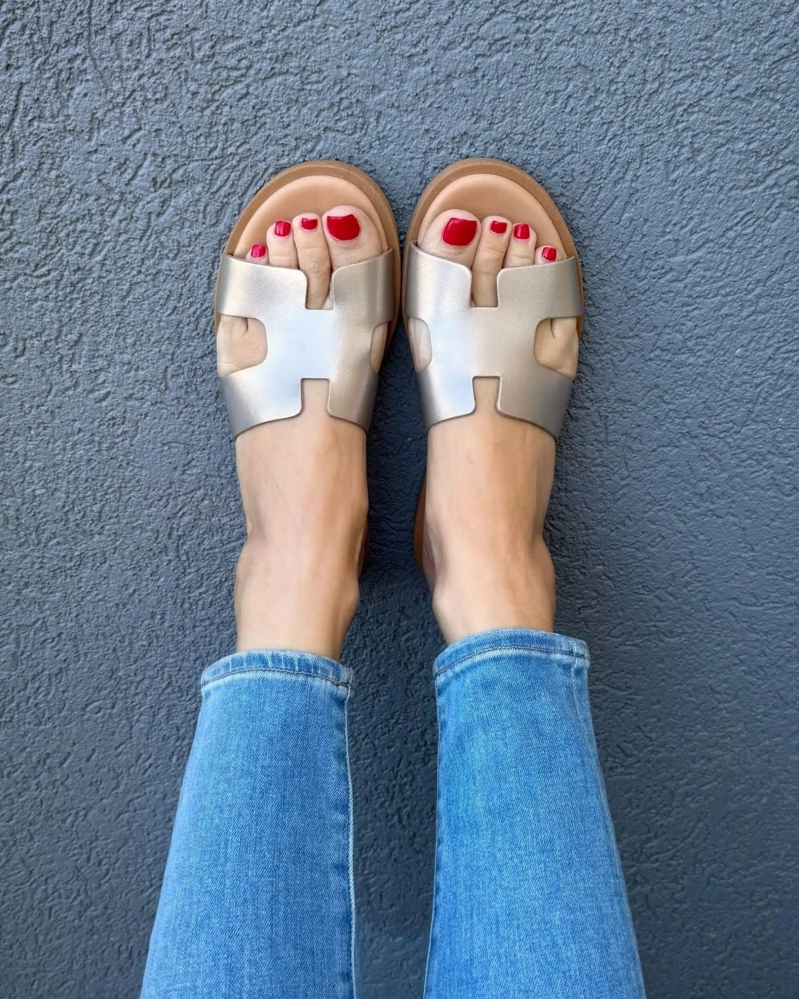 Hania LUXE in Bronze - Shoeq