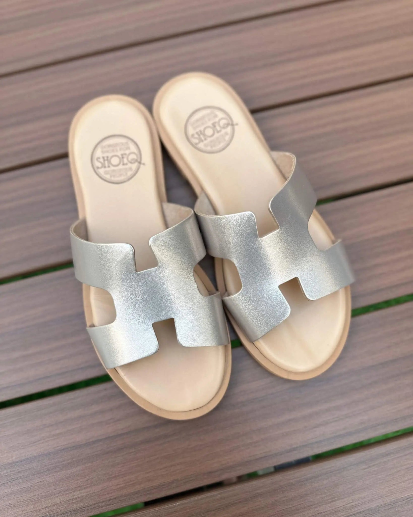 Hania LUXE in Bronze - Shoeq