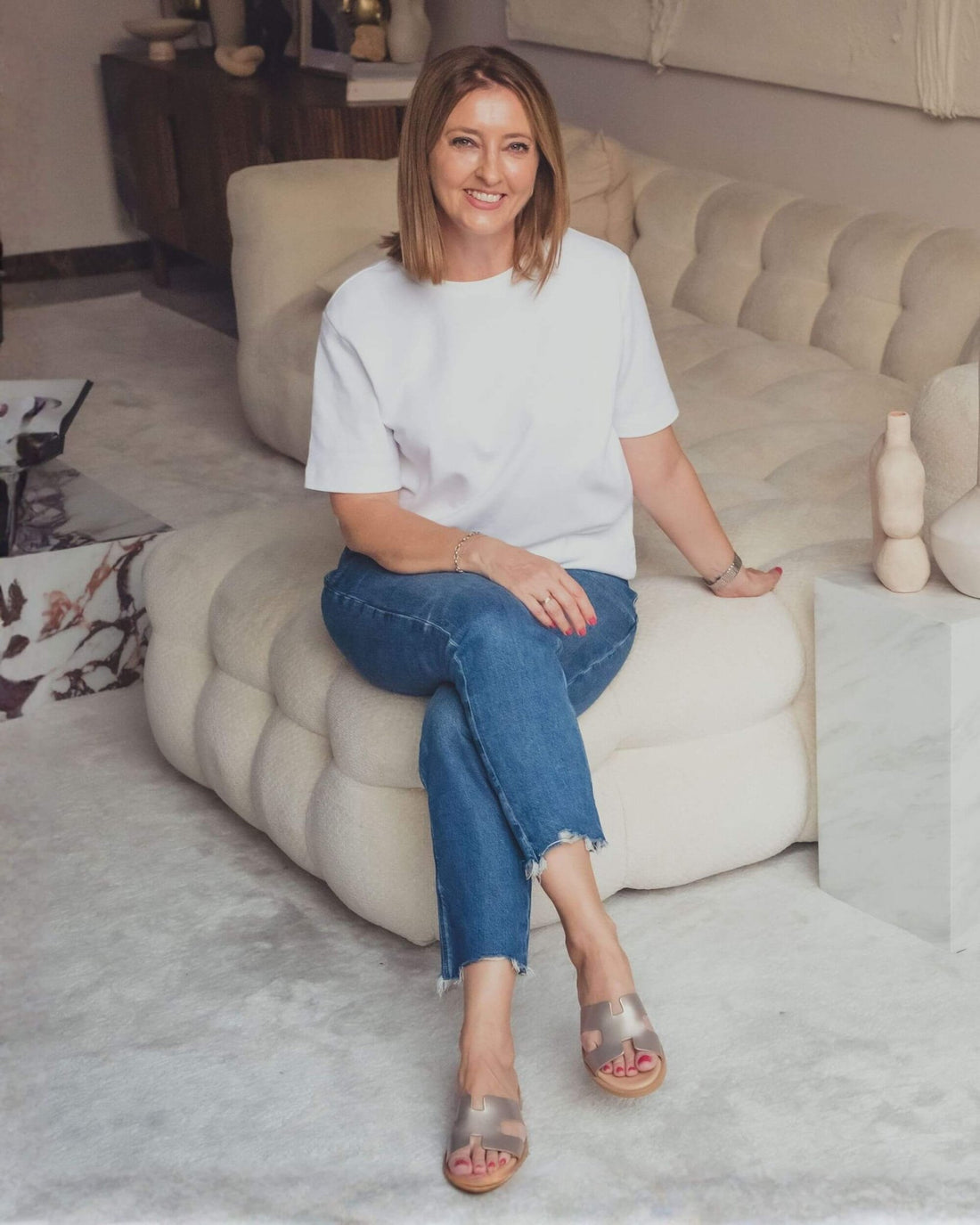 Hania LUXE in Bronze - Shoeq