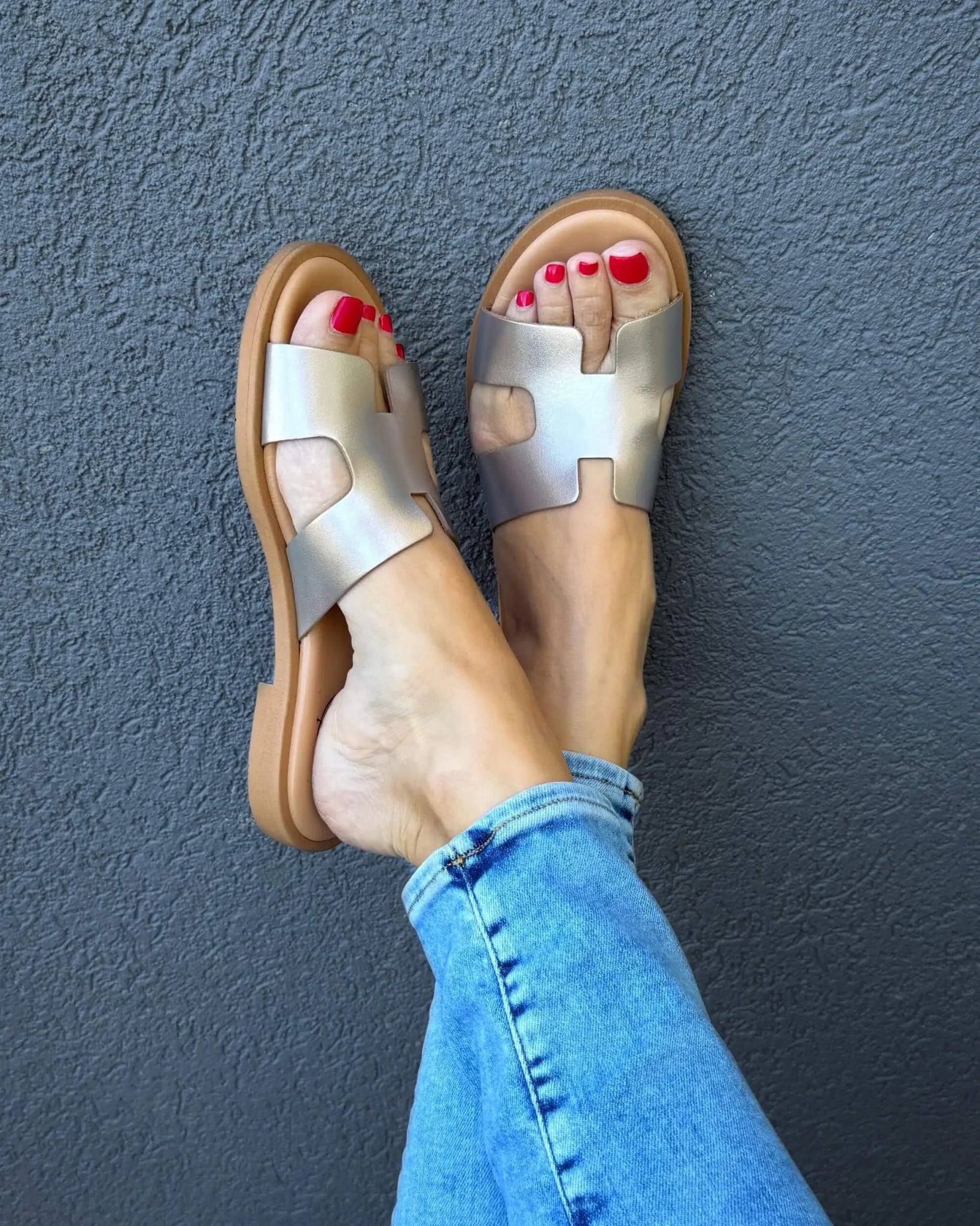 Hania LUXE in Bronze - Shoeq