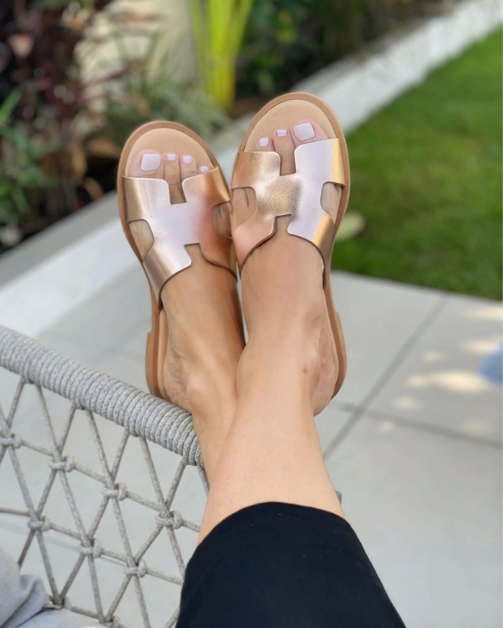 Hania LUXE in Rose Gold - Shoeq