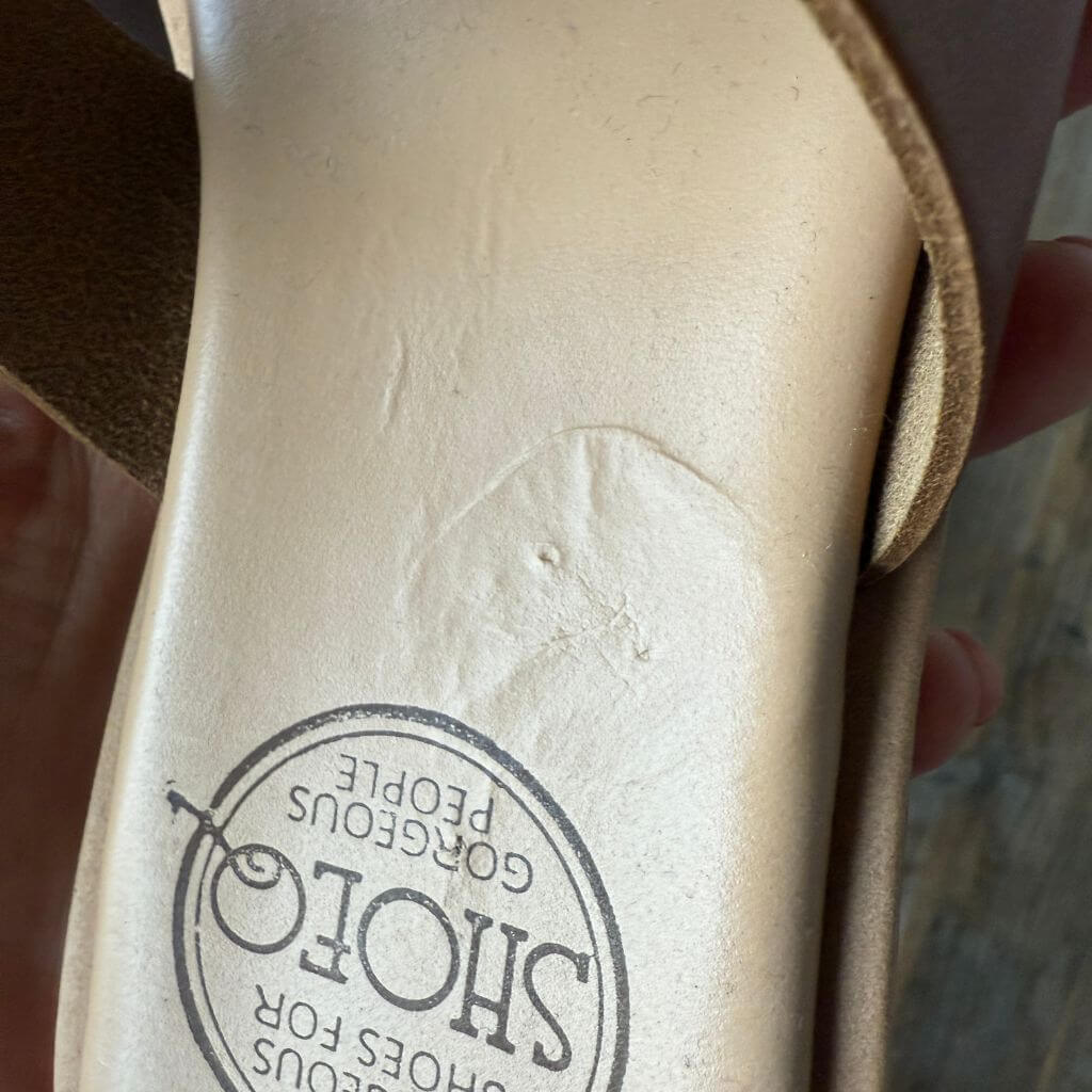Hania LUXE in Tan - Outlet Item - Size 36 - Shoeq