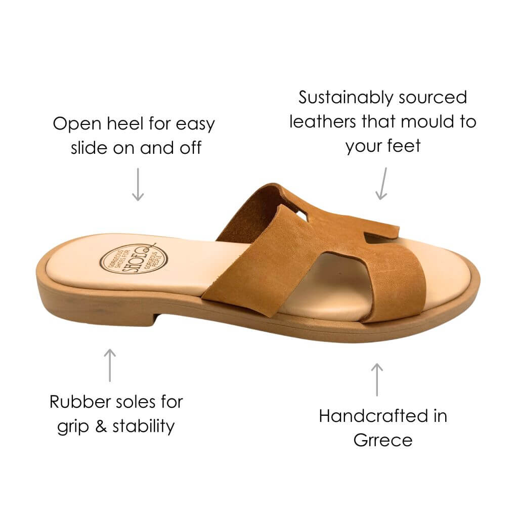 Hania LUXE in Toffee - Shoeq