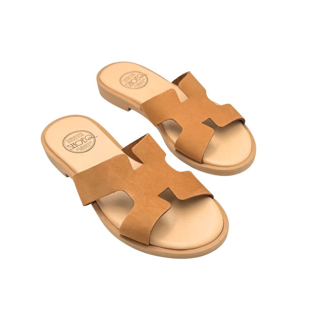 Hania LUXE in Toffee - Shoeq