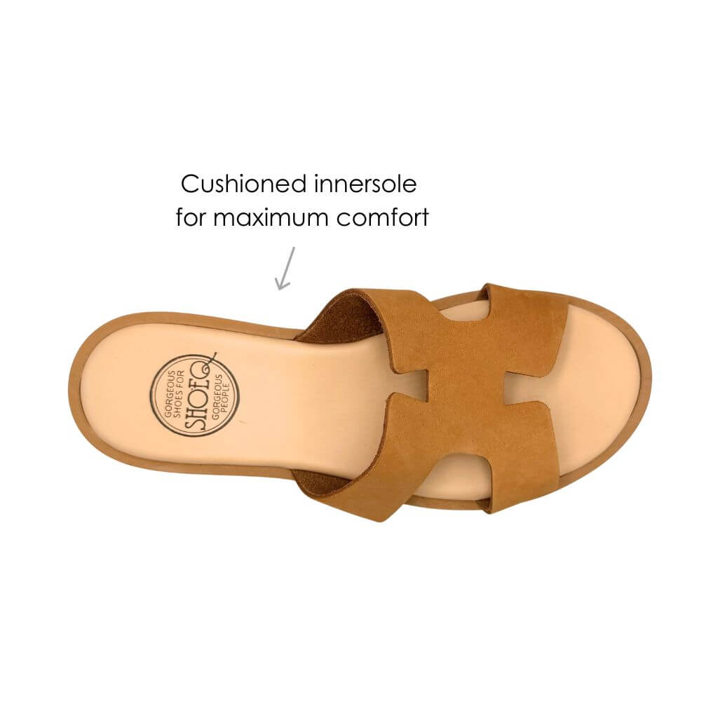 Hania LUXE in Toffee - Shoeq