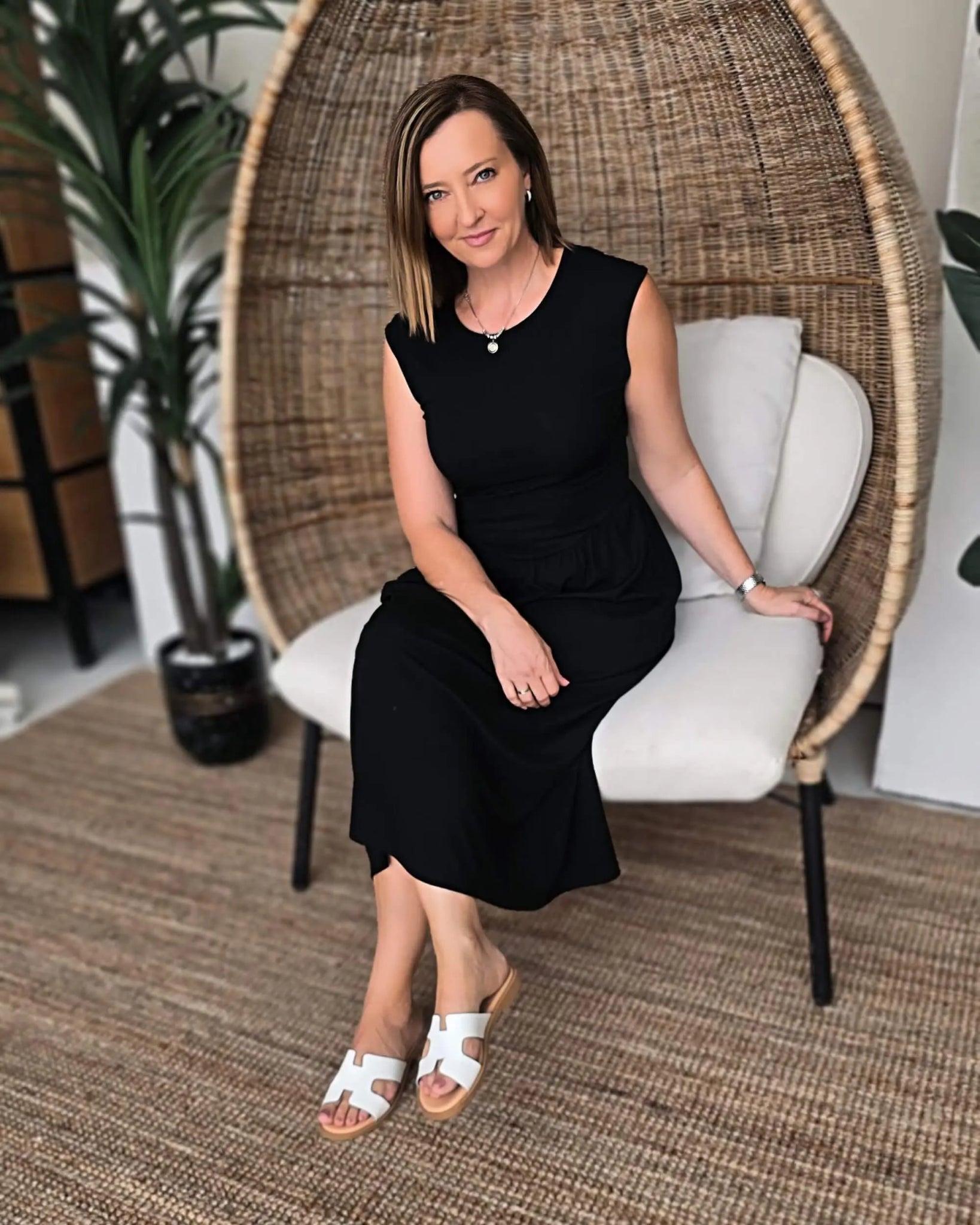 Handcrafted white slides Greece premium leather cushioned innersole