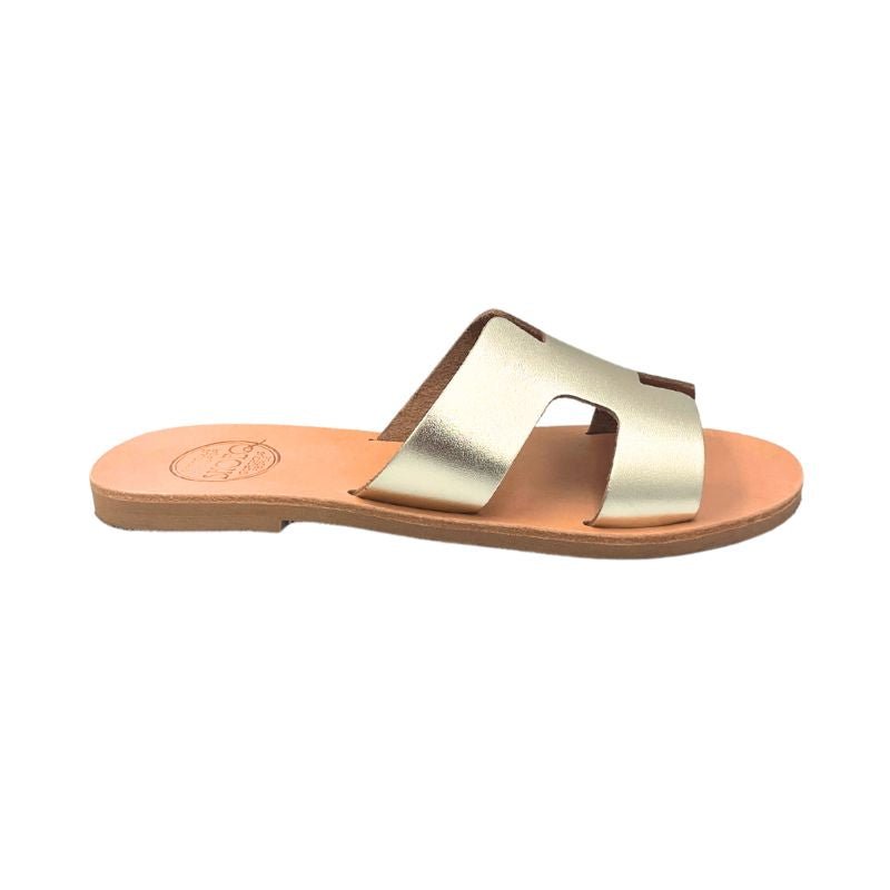 Hania Slide in Champagne - Shoeq