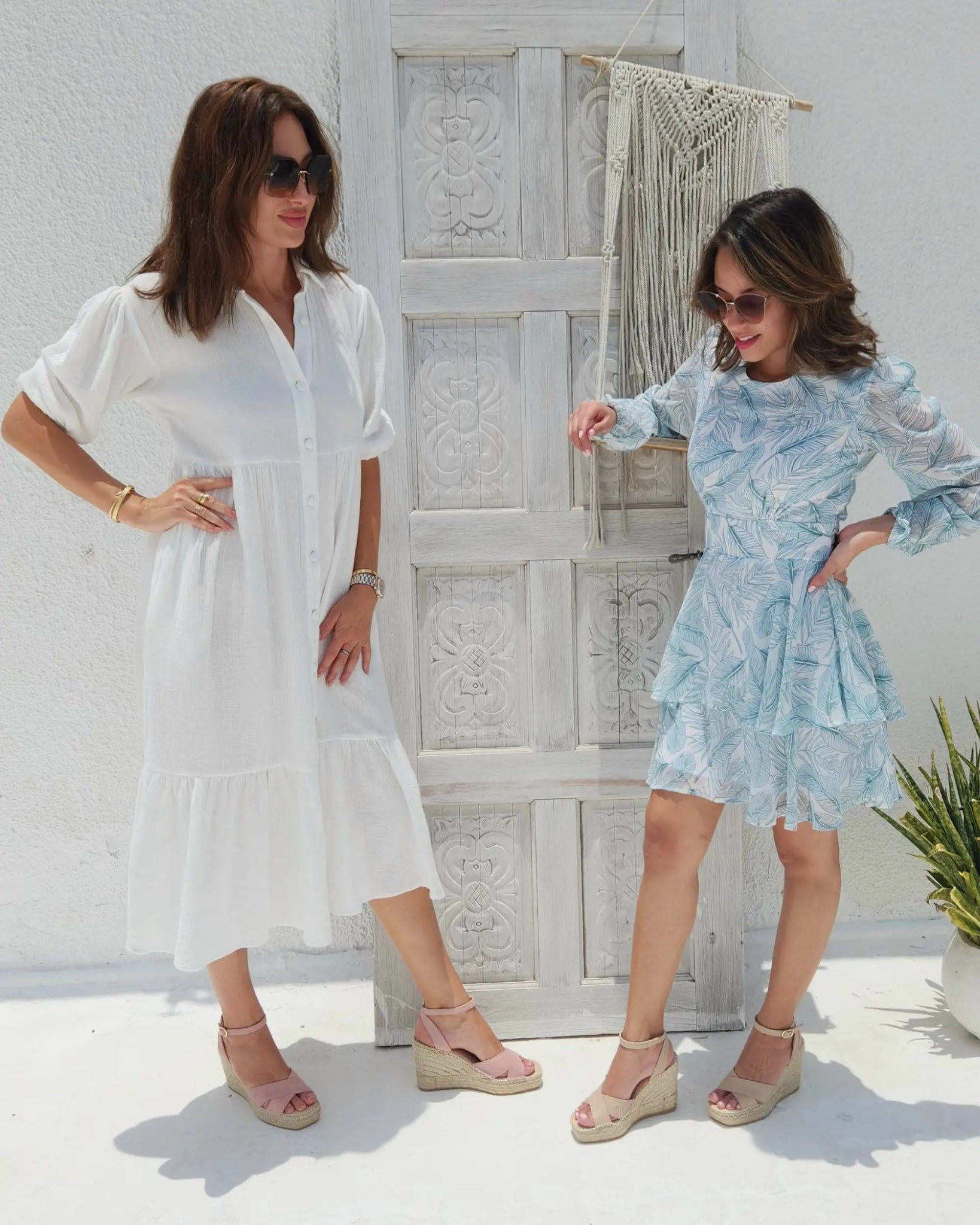 Lucia Espadrille Wedge in Rose - Shoeq