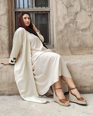 Lucia Espadrille Wedge in Tan - Shoeq