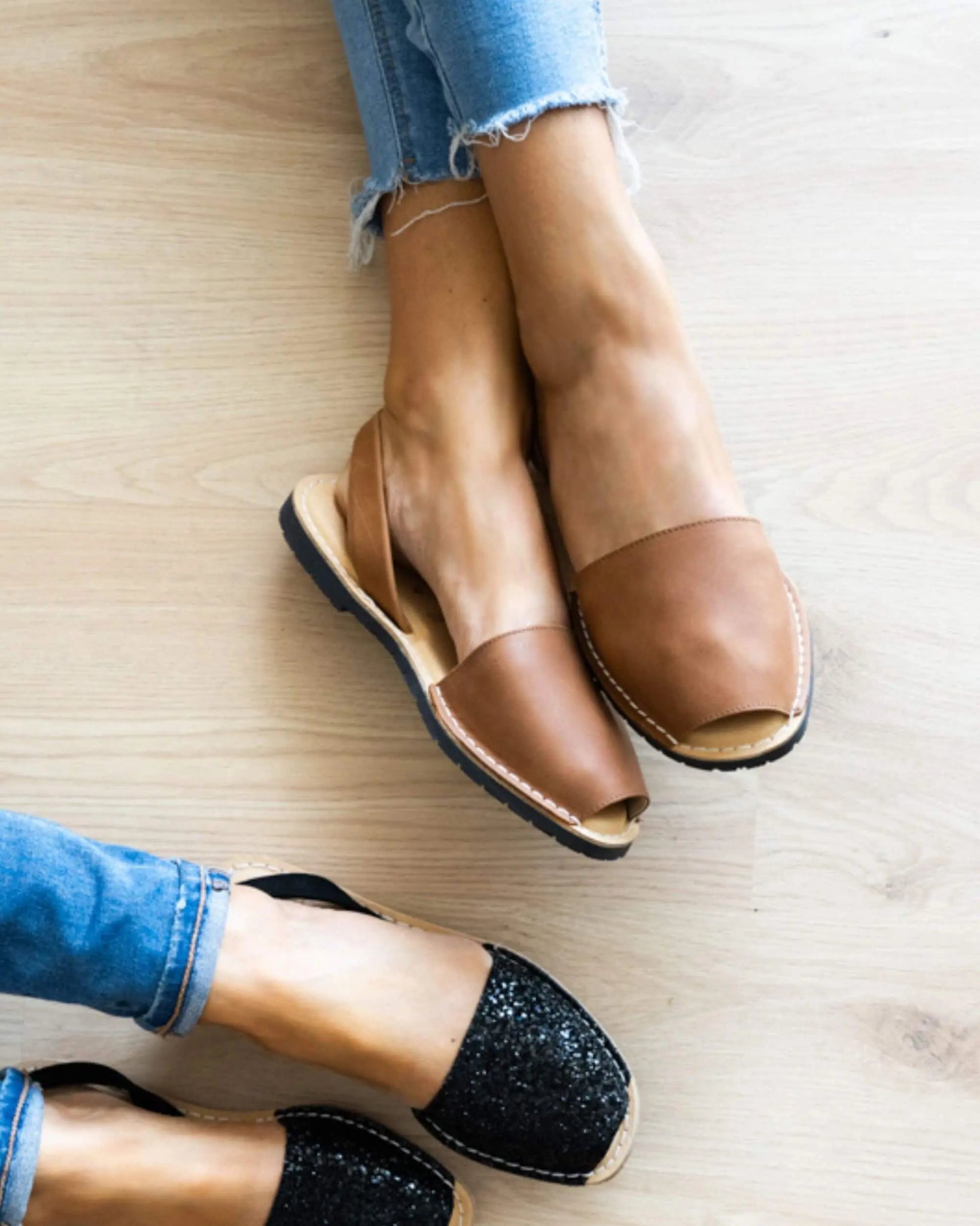 Chocolate Luxe Avarca on model Dubai comfortable work