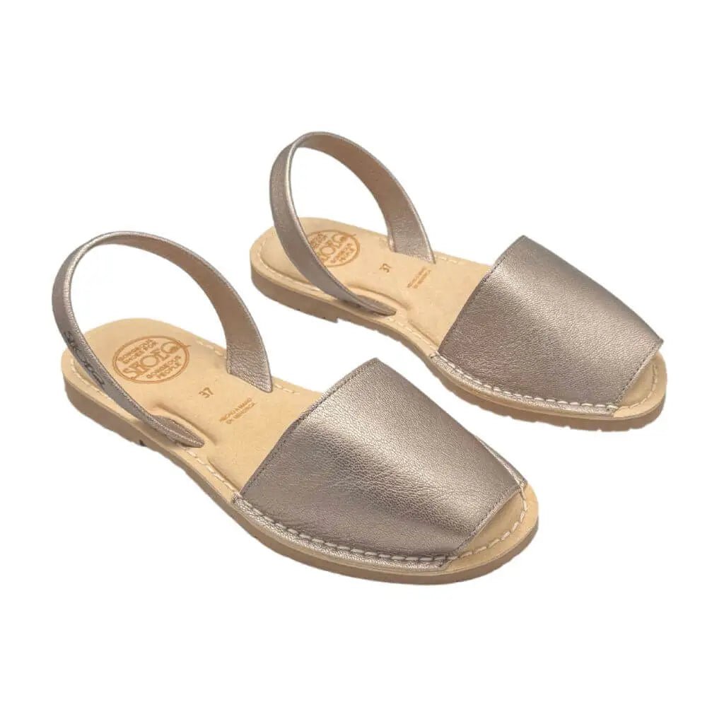 Luxe Premium Avarca in Bronze - Shoeq