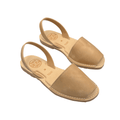 Luxe Premium Avarca in Caramel - Shoeq