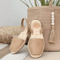 Luxe Premium Avarca in Caramel - Shoeq