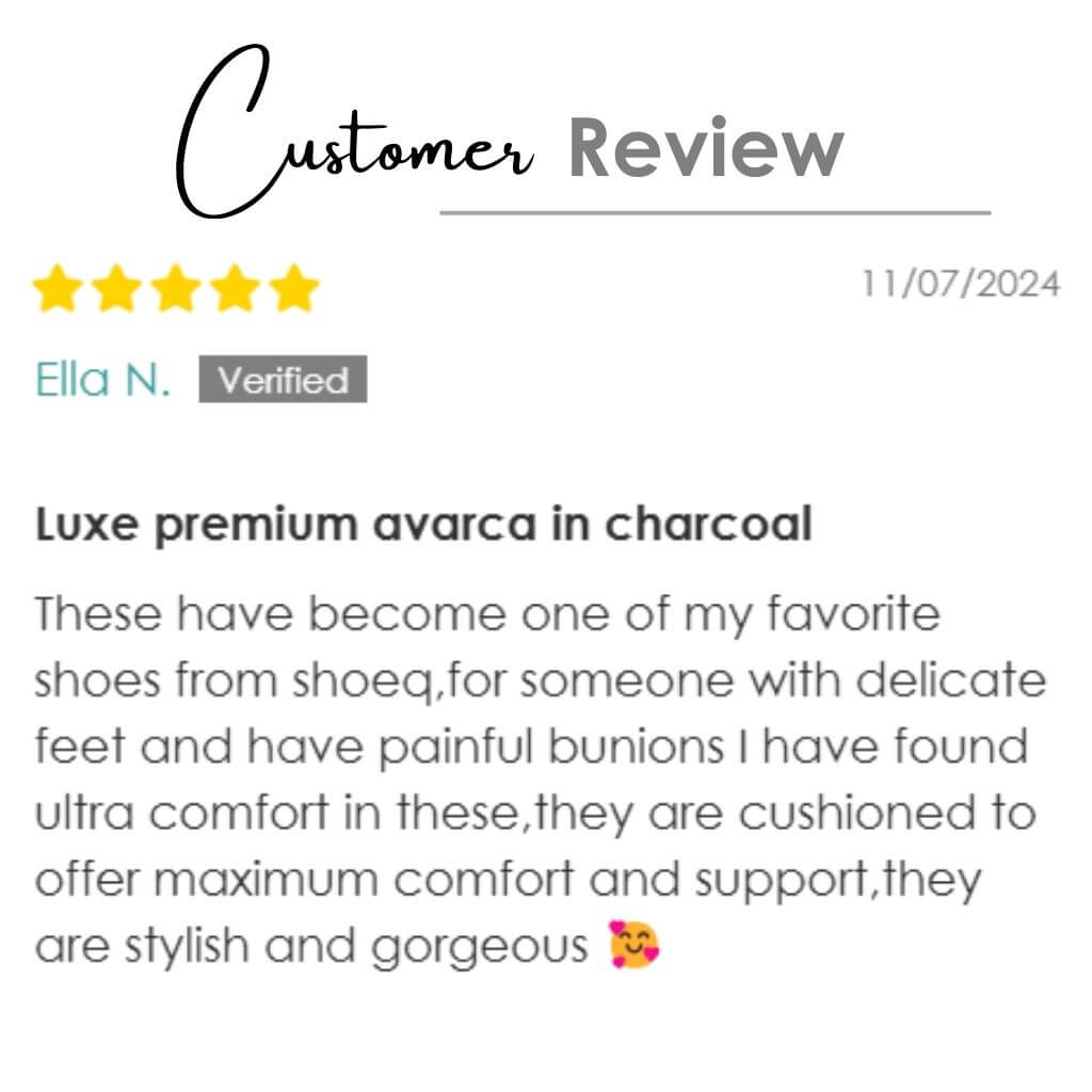 Luxe Premium Avarca in Charcoal - Shoeq
