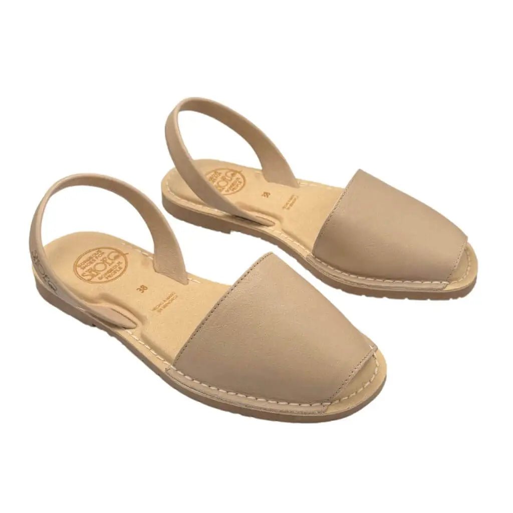 Luxe Premium Avarca in Latte - Shoeq