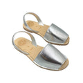 Luxe Premium Avarca in Platinum (Vegan) - Shoeq