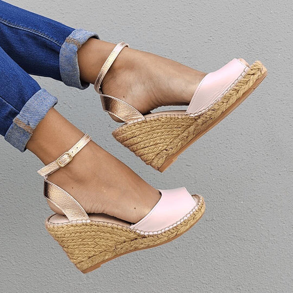 rose all day espadrilles