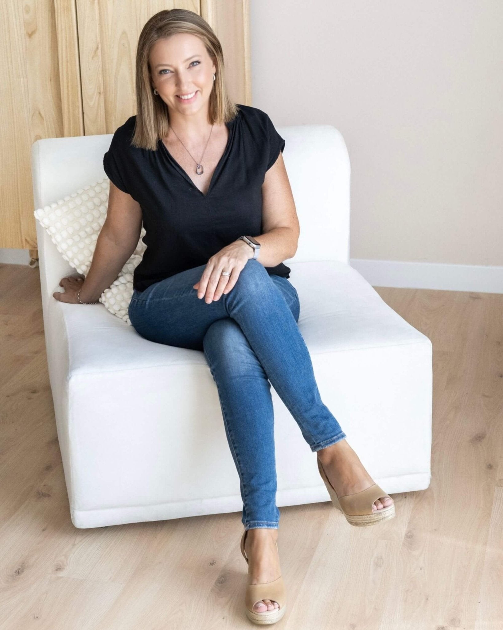 Comfortable high platform wedges caramel warm tone