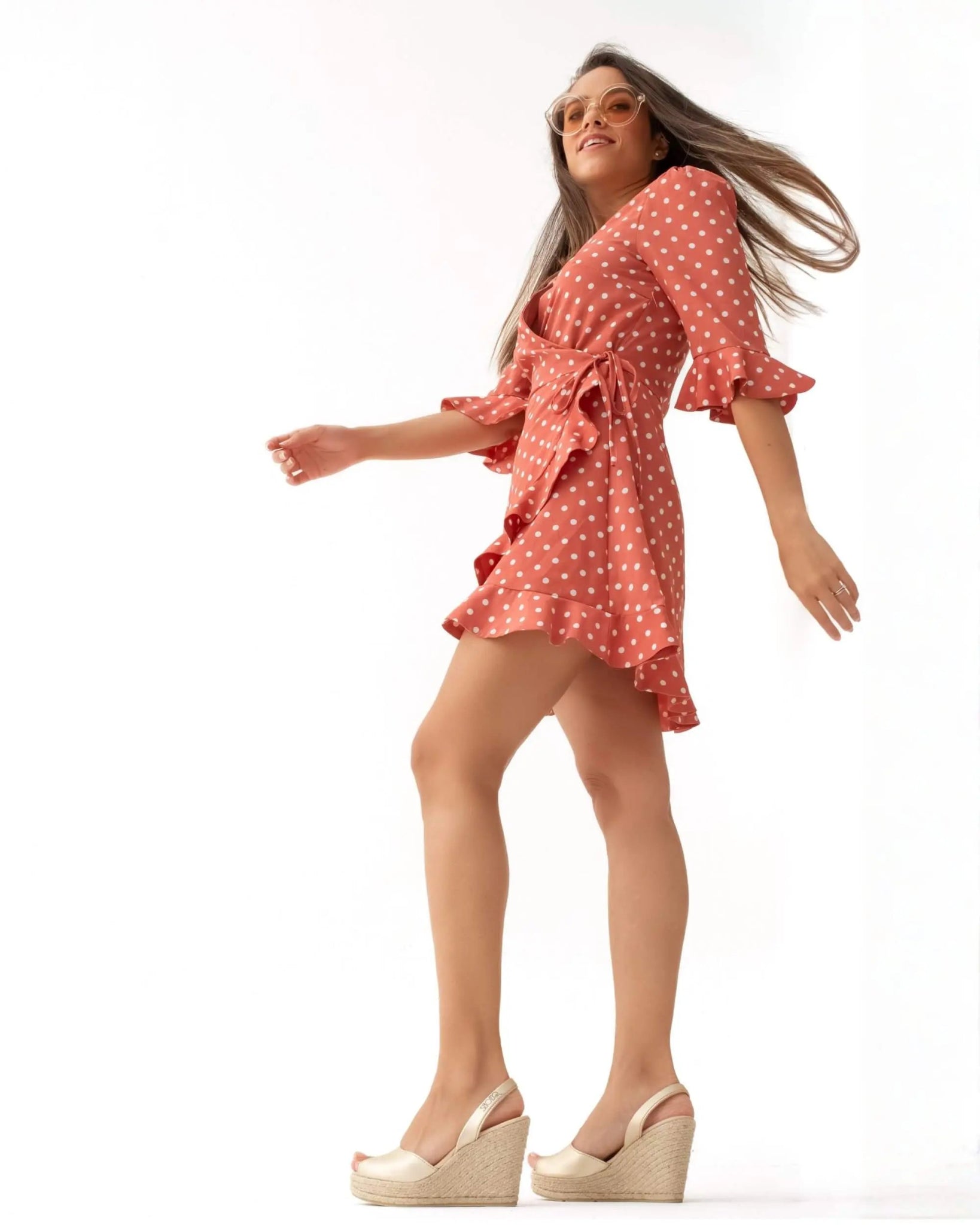 Roxy Espadrille Wedge in Champagne - Shoeq